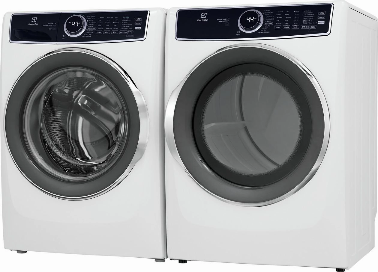 Electrolux ELFG7637BW Electrolux Front Load Perfect Steam&#8482; Gas Dryer With Luxcare Dry And Instant Refresh &#8482; 8.0 Cu. Ft.