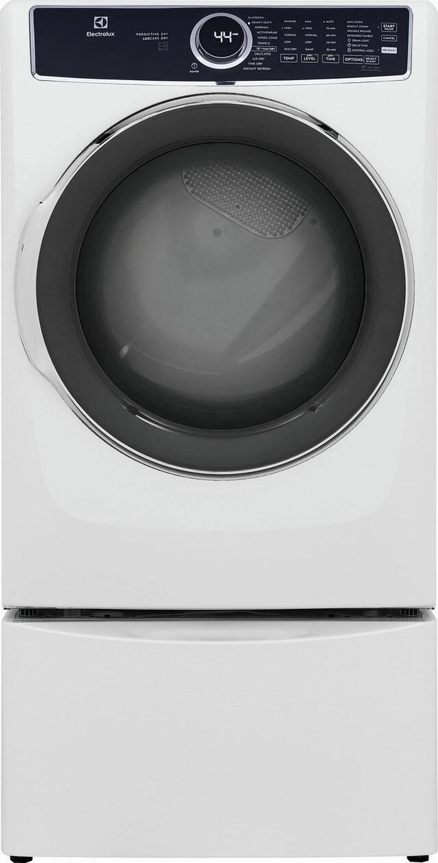 Electrolux ELFG7637BW Electrolux Front Load Perfect Steam&#8482; Gas Dryer With Luxcare Dry And Instant Refresh &#8482; 8.0 Cu. Ft.