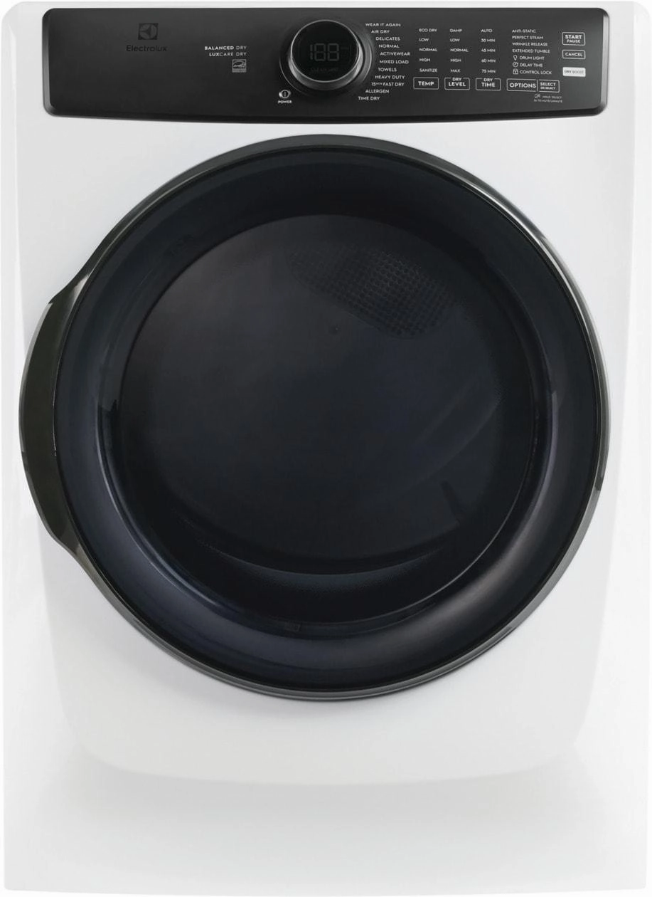 Electrolux ELFG7738AW Electrolux Front Load Perfect Steam&#8482; Gas Dryer With Luxcare Dry And Instant Refresh - 8.0 Cu. Ft.