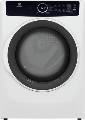 Electrolux Front Load Perfect Steam(TM) Electric Dryer with Instant Refresh - 8.0 Cu. Ft. - (ELFE7437AW)