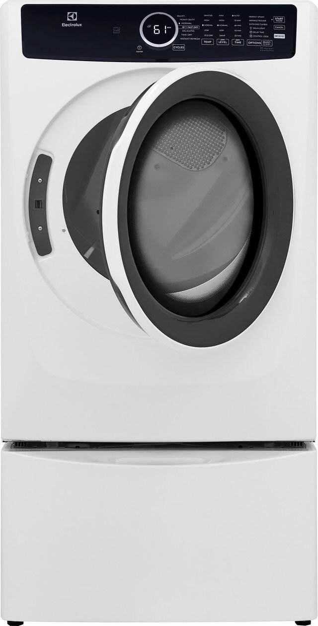 Electrolux Front Load Perfect Steam(TM) Gas Dryer with Instant Refresh - 8.0 Cu. Ft. - (ELFG7437AW)
