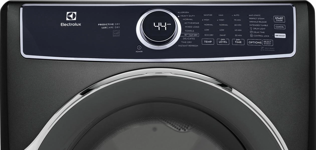 Electrolux Front Load Perfect Steam(TM) Gas Dryer with Predictive Dry(TM) and Instant Refresh - 8.0 Cu. Ft. - (ELFG7537AT)