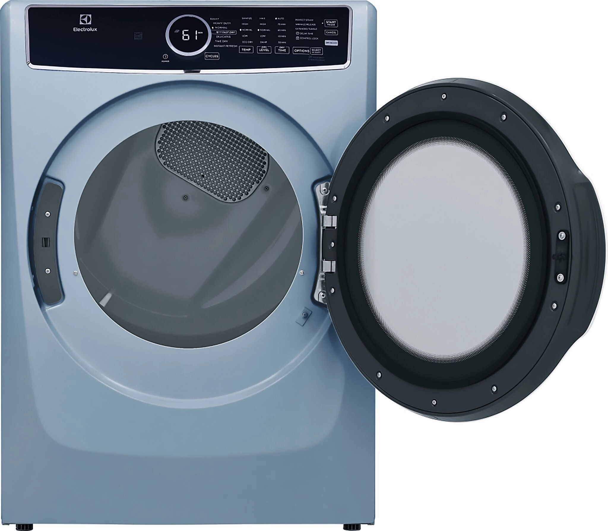 Electrolux Glacier Blue Front Load Perfect Steam Gas Dryer with Instant Refresh (8.0 Cu. Ft.) - ELFG7437AG