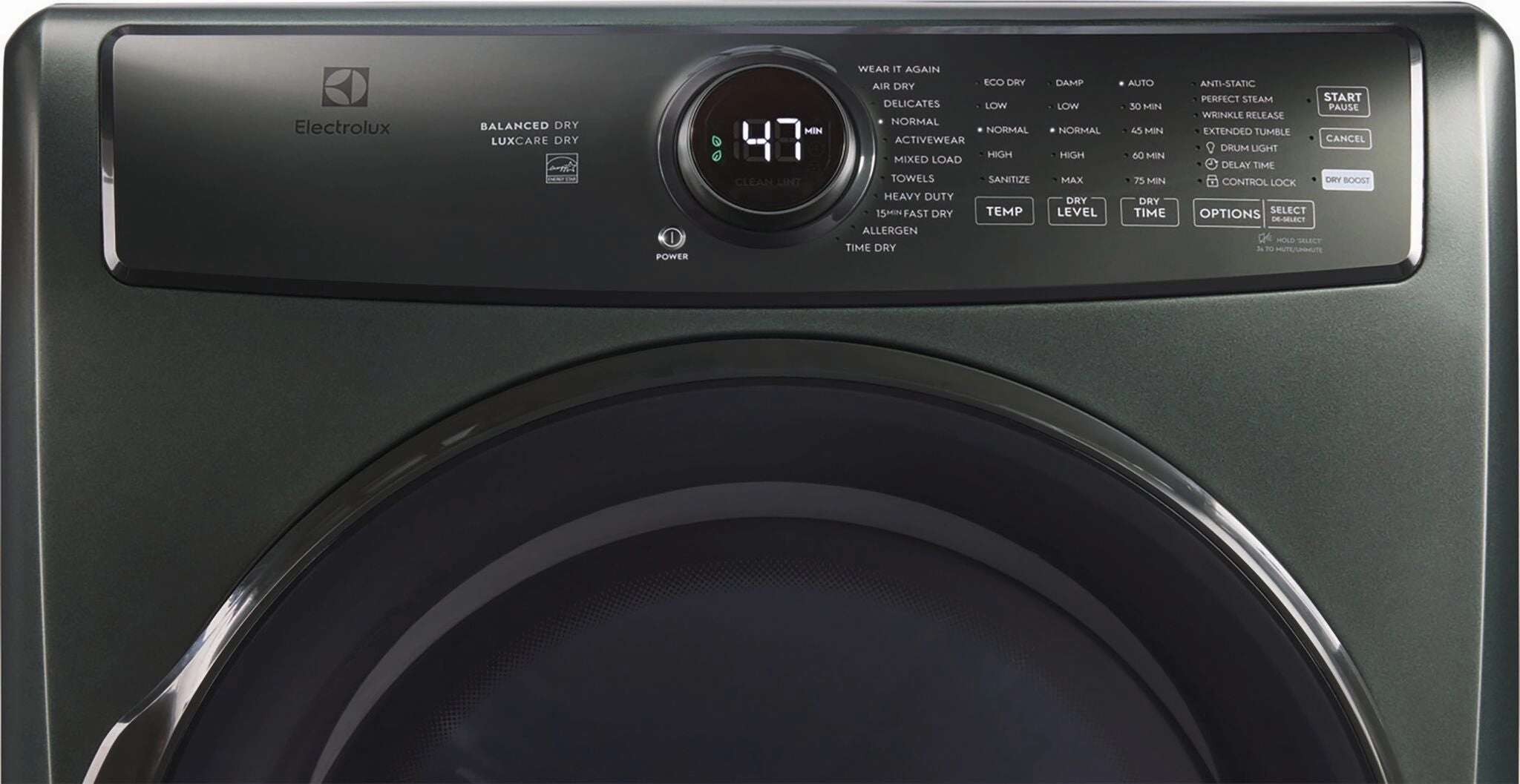 Electrolux Green Front Load Perfect Steam Electric Dryer (8 Cu. Ft.) - ELFE773CAA