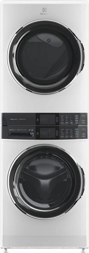 Electrolux Laundry Tower(TM) Single Unit Front Load 4.5 Cu. Ft. Washer & 8 Cu. Ft. Electric Dryer - (ELTE7600AW)