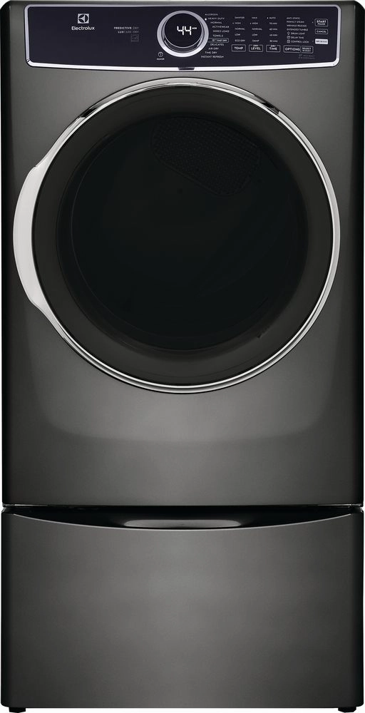 Electrolux Titanium Front Load Gas Steam Dryer (8.0 Cu. Ft.) - ELFG7637AT