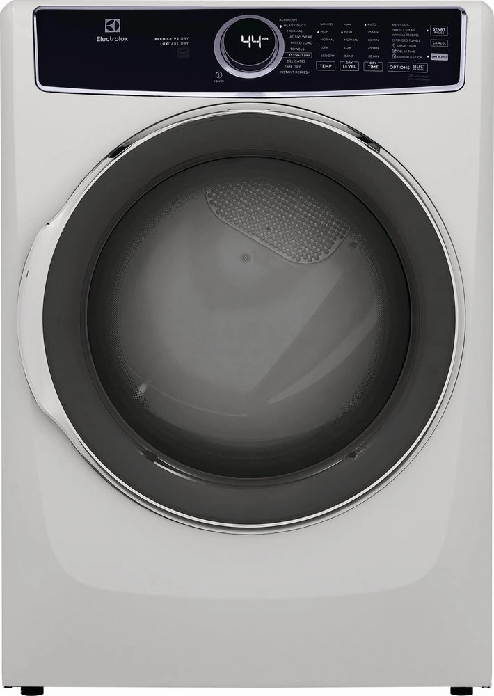 Electrolux White Front Load Gas Steam Dryer (8.0 Cu. Ft.) - ELFG7537AW