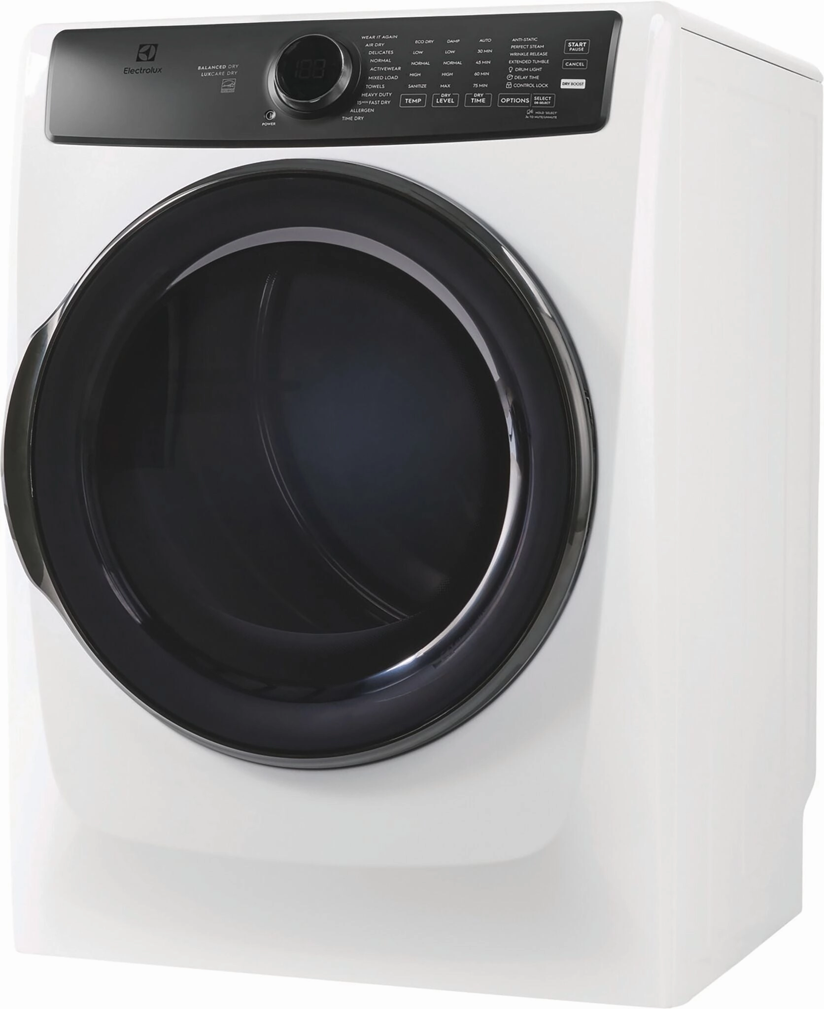 Electrolux White Front Load Perfect Steam Electric Dryer (8 Cu. Ft.) - ELFE773CAW