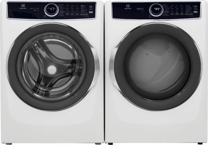 Electrolux White Front-Load Washer (5.2 cu. ft.) & Gas Dryer (8.0 cu. ft.) - ELFW7537AW/ELFG7537AW