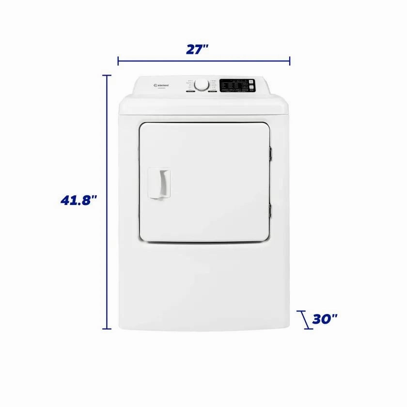 Element Appliance ETDE6727CW Element 6.7 Cu. Ft. Electric Dryer - White (Etde6727Cw)