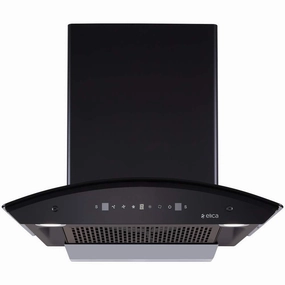Elica FLCG PLUS 600 HAC LTW MS NERO Auto Clean Wall Mounted Chimney