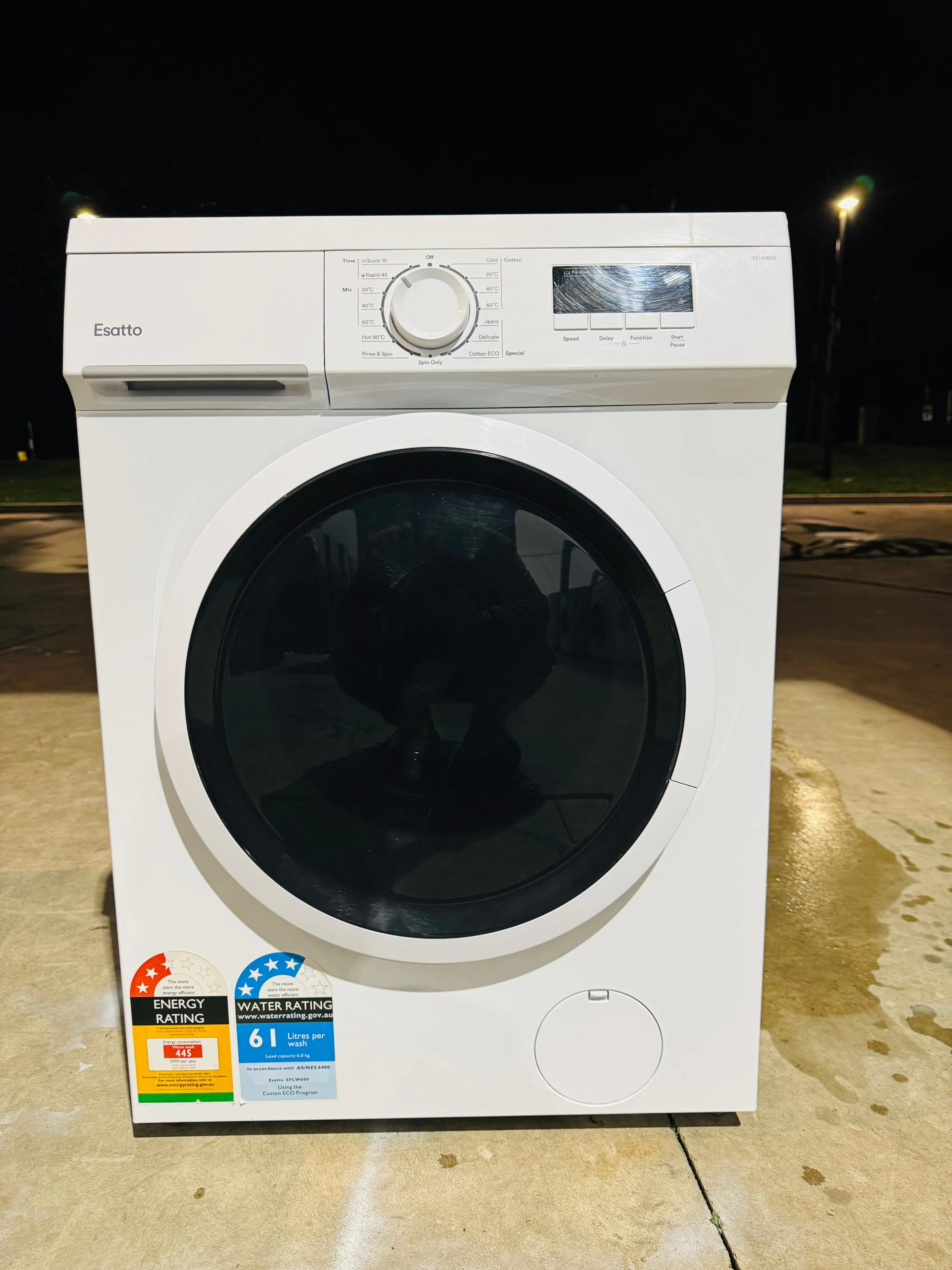 **ESATTO 6KGS FRONT LOADER WASHING MACHINE**