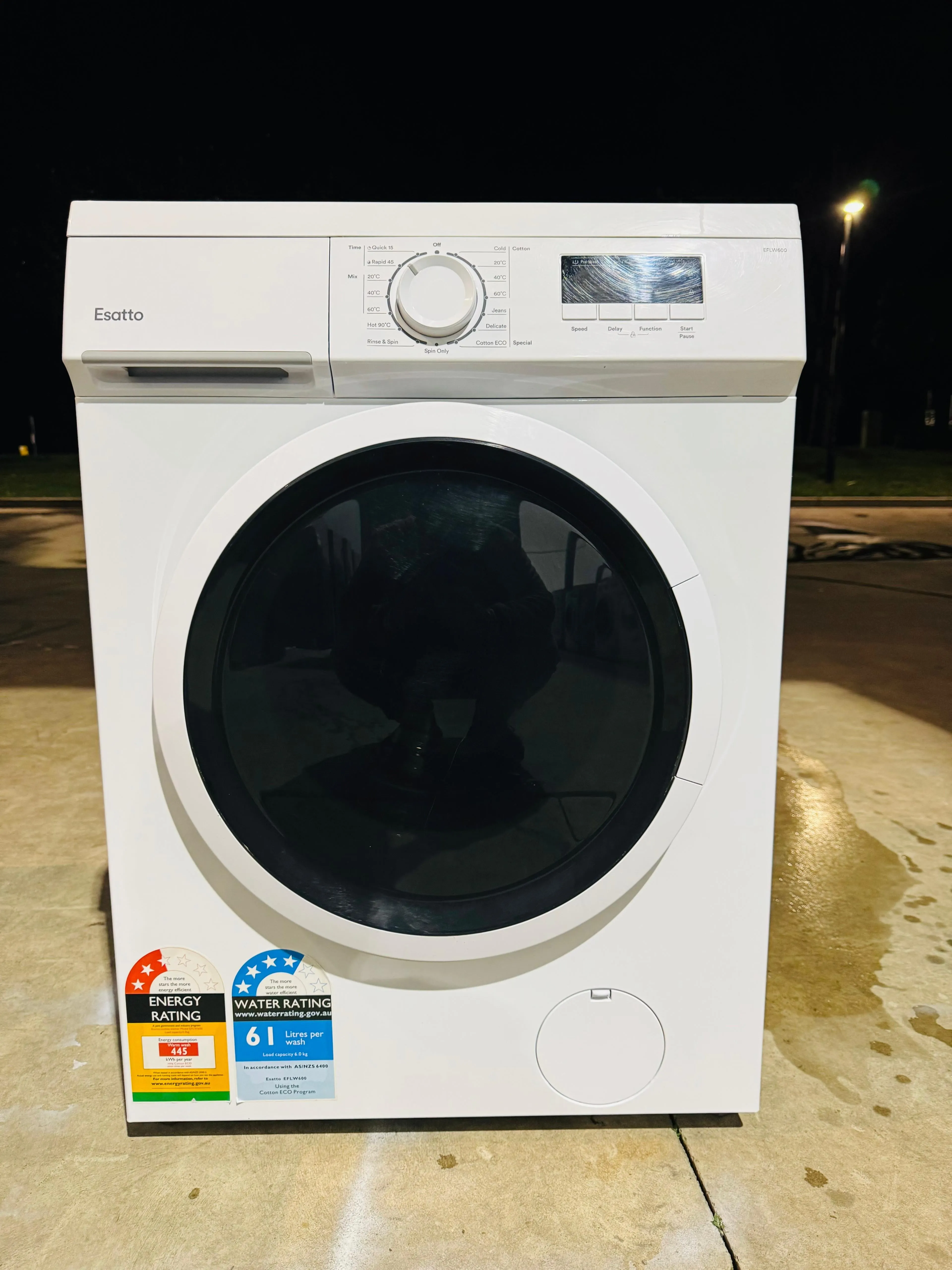 **ESATTO 6KGS FRONT LOADER WASHING MACHINE**