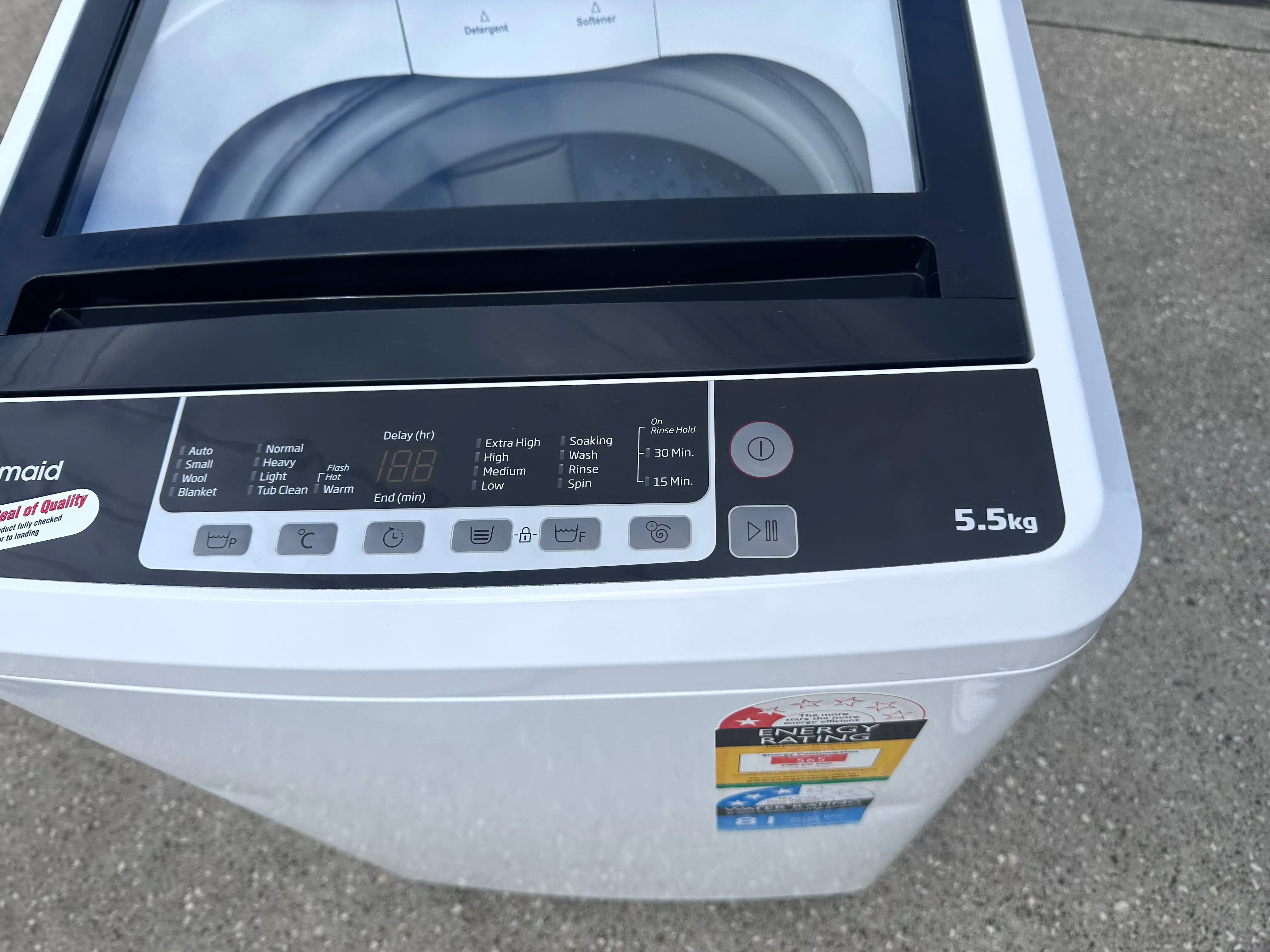 Euromaid 5.5kg Top Loader [Refurbished]
