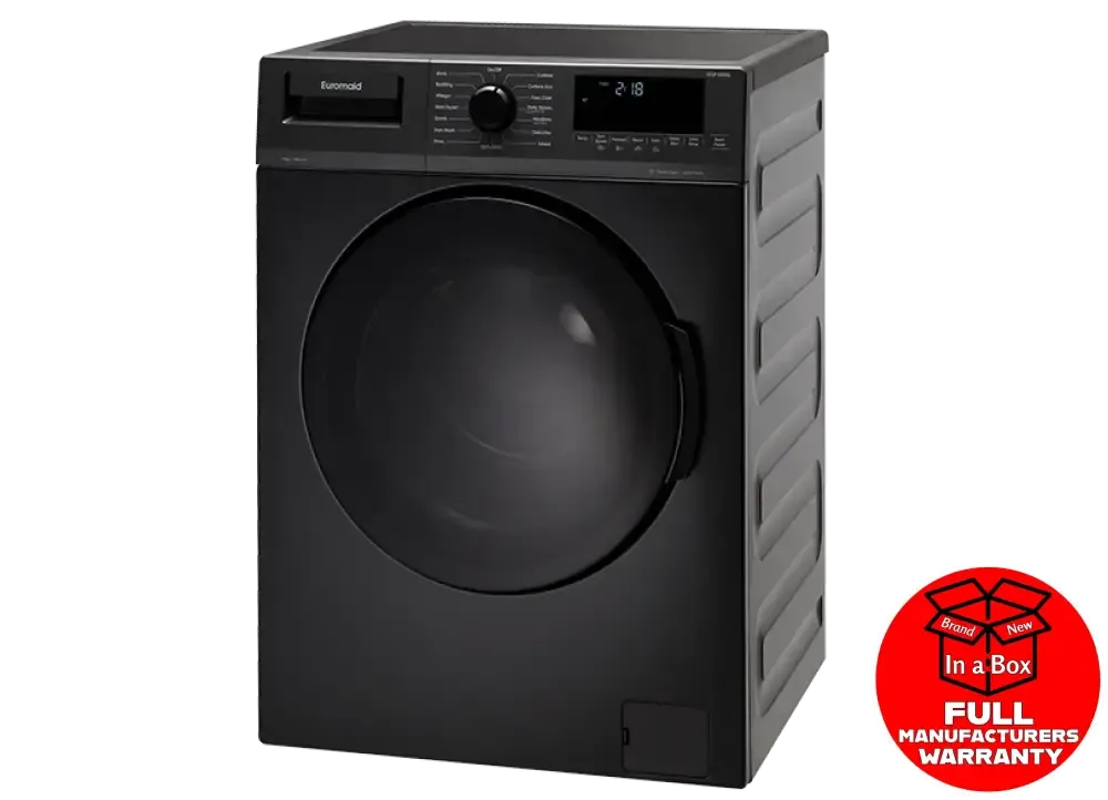 Euromaid EFLP1000G 10kg Front Loader Washing Machine Grey