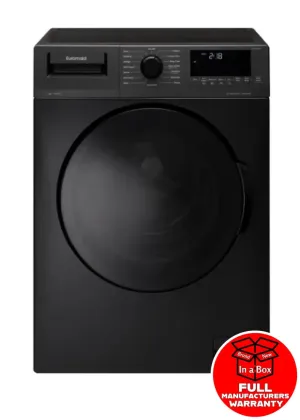 Euromaid EFLP850G 8.5kg Front Load Washing Machine Dark Grey