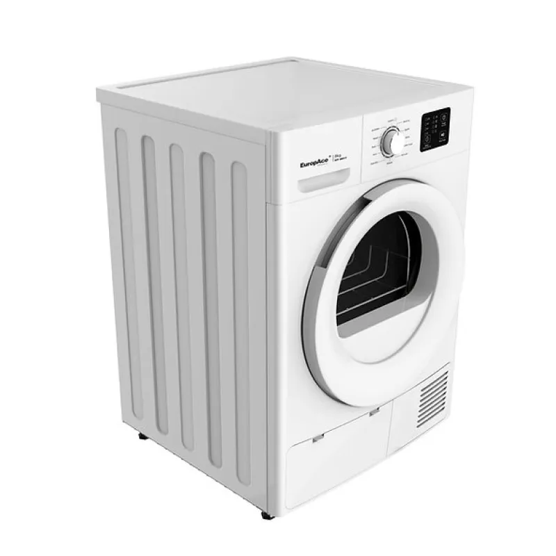 Europace EFW7801Y 3D Steam Front Load Washing Machine 8Kg   EDY8801YWH Heat Pump Dryer