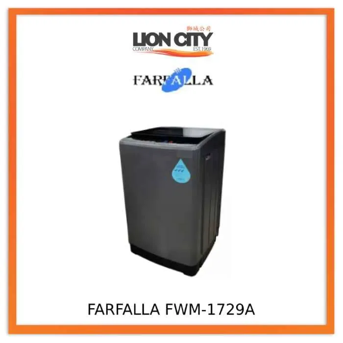 Farfalla FWM-1729A  8kg Top Load Fully Automatic Washing Machine