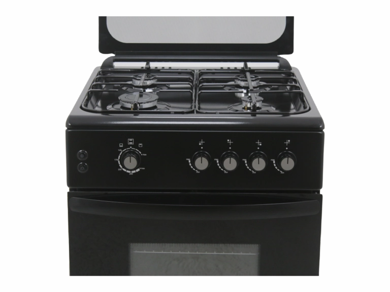 FIESTA  FREESTADING GAS OVEN 60CM , COLOUR BLACK, WHITE, SILVER  (HxWxD) 85 x 60 x 60 cm Capacity 64 Litres