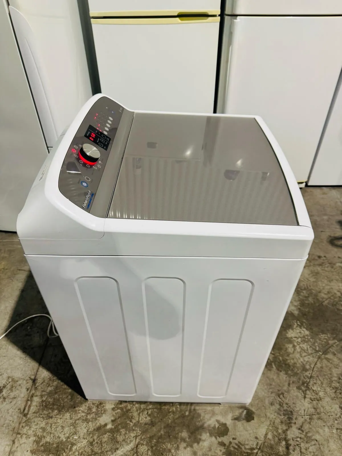 **FISHER & PAYKEL 10 KGS TOP LOADER WASHING MACHINE (FABRICSMART)**