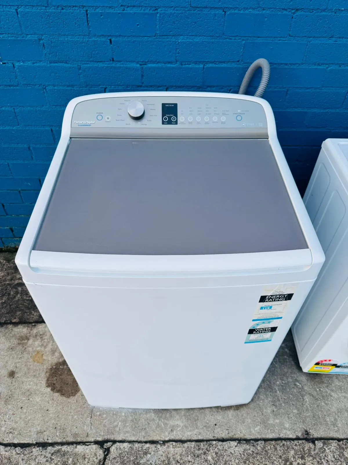 **FISHER & PAYKEL 10 KGS TOP LOADER WASHING MACHINE**