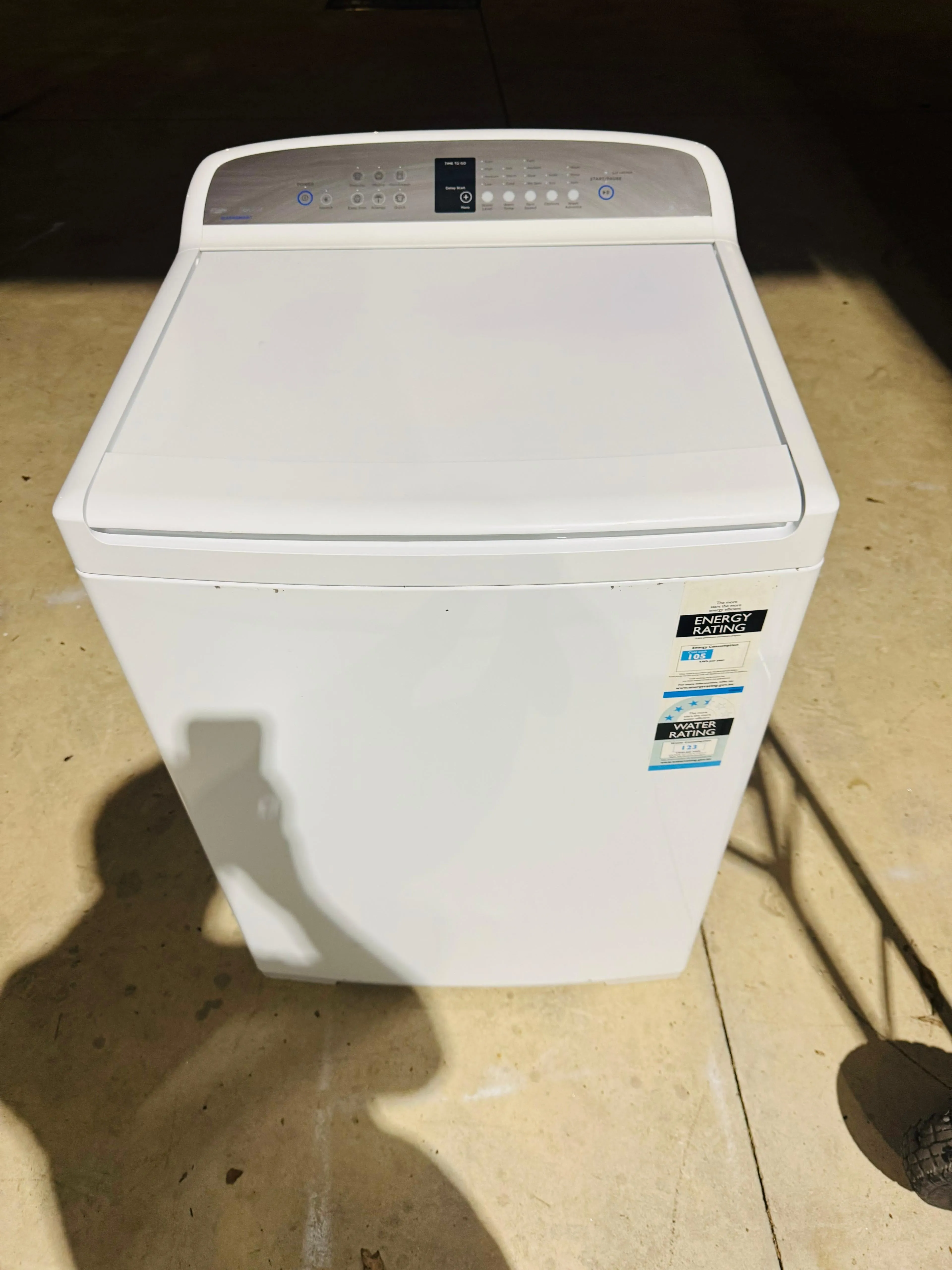 **FISHER & PAYKEL 10 KGS TOP LOADER WASHING MACHINE**