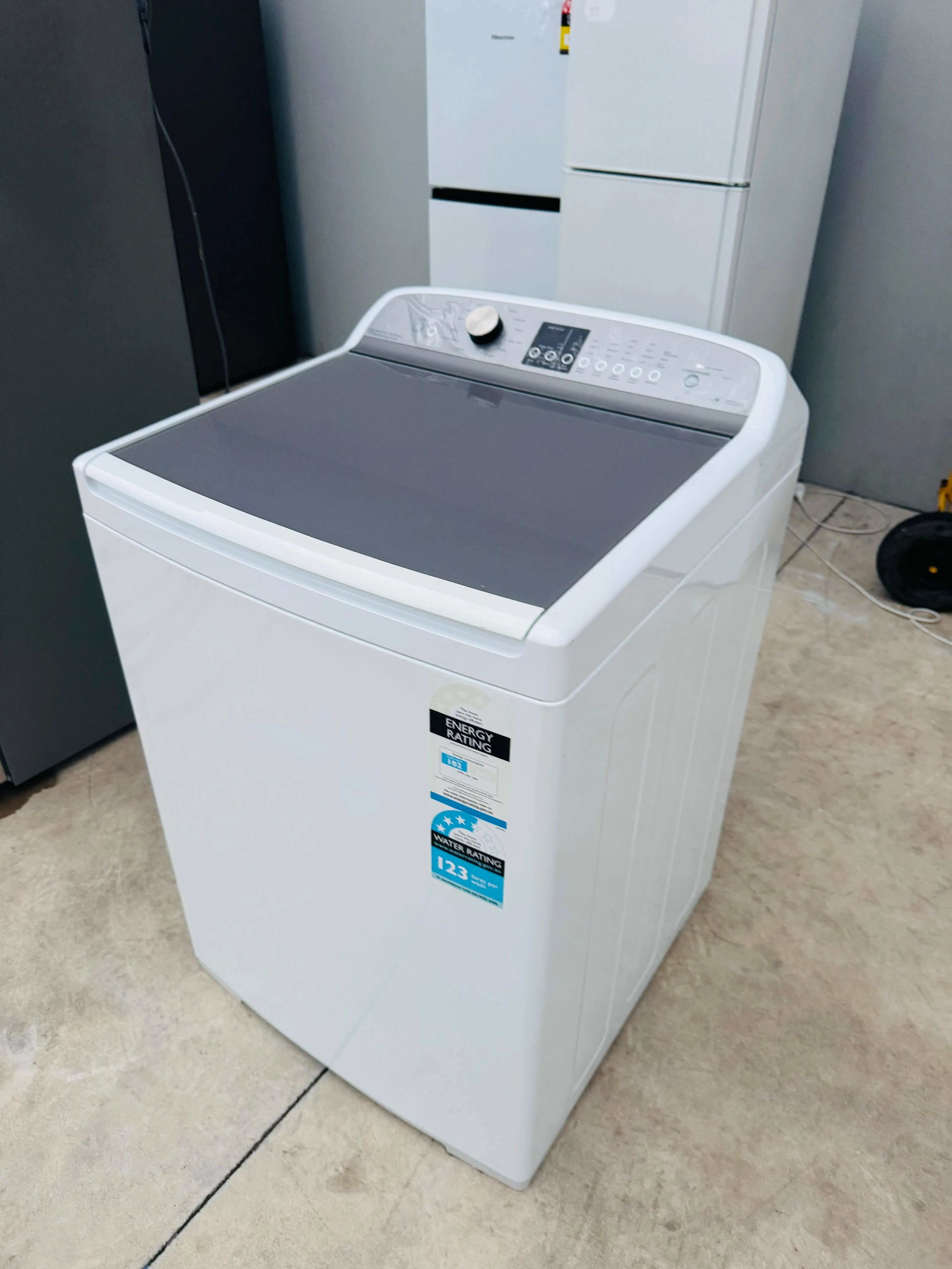 **FISHER & PAYKEL 10KGS TOP LOADER WASHING MACHINE**