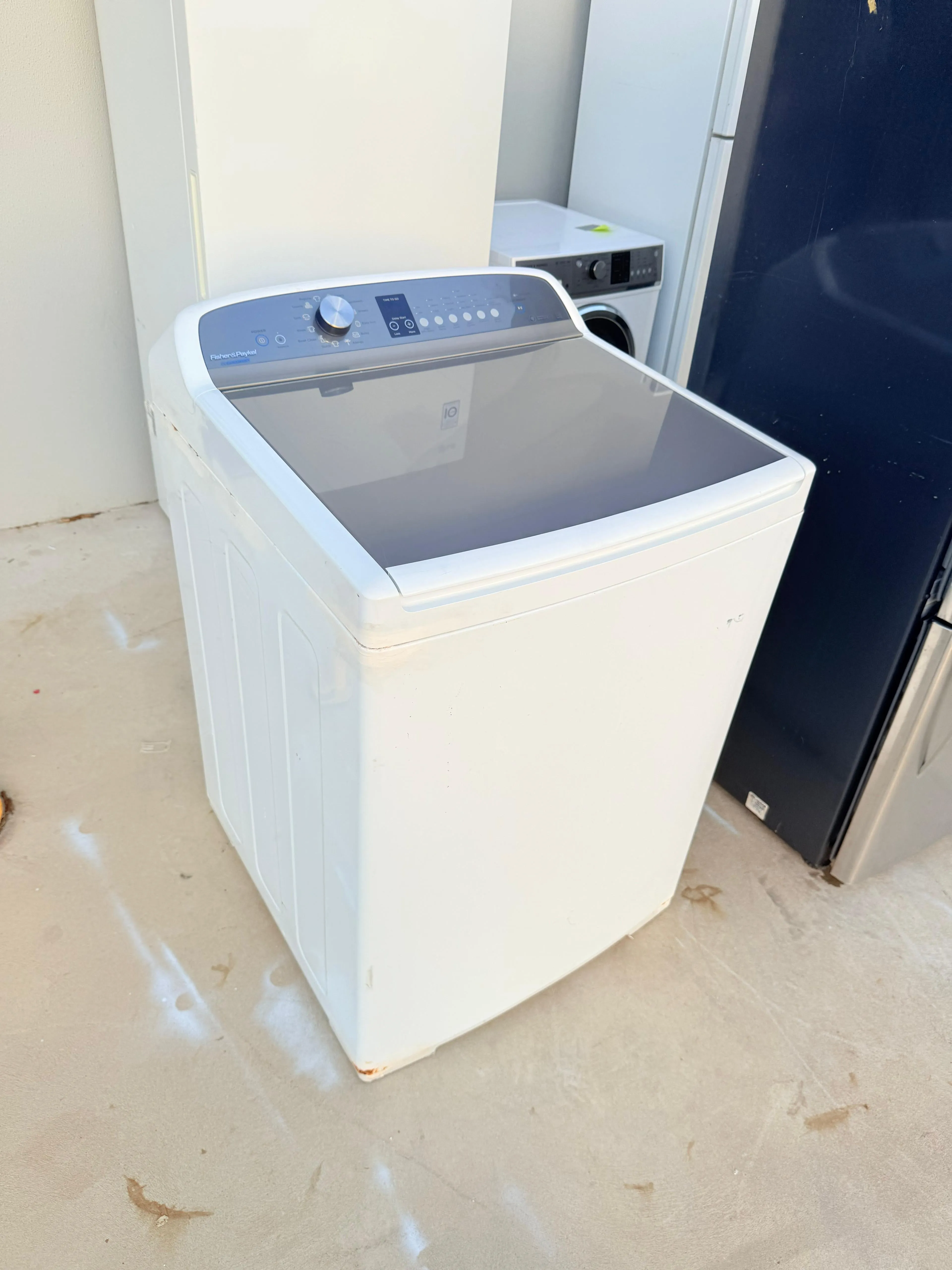 **FISHER & PAYKEL 10KGS TOP LOADER WASHING MACHINE**