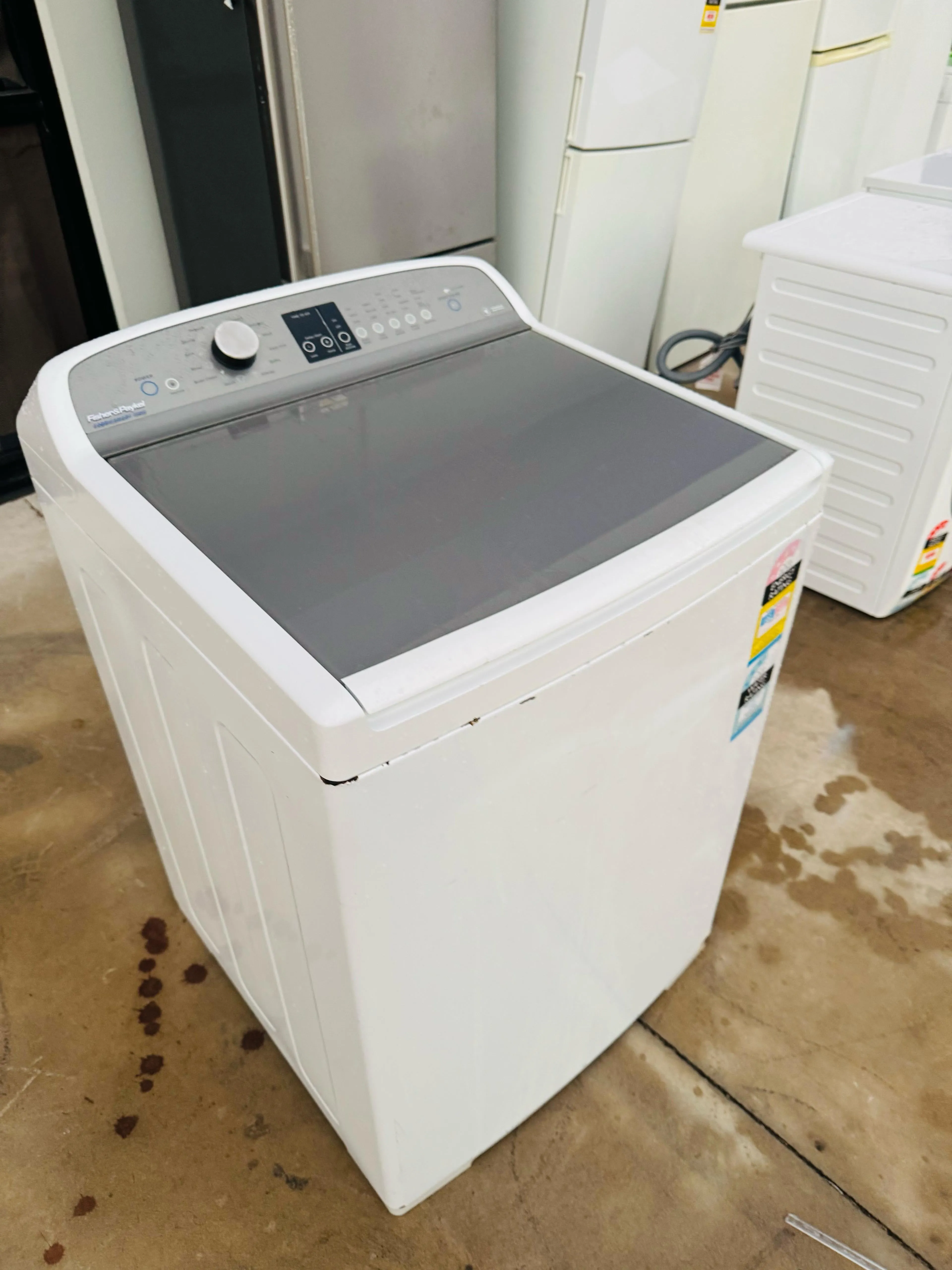**FISHER & PAYKEL 10KGS TOP LOADER WASHING MACHINE**