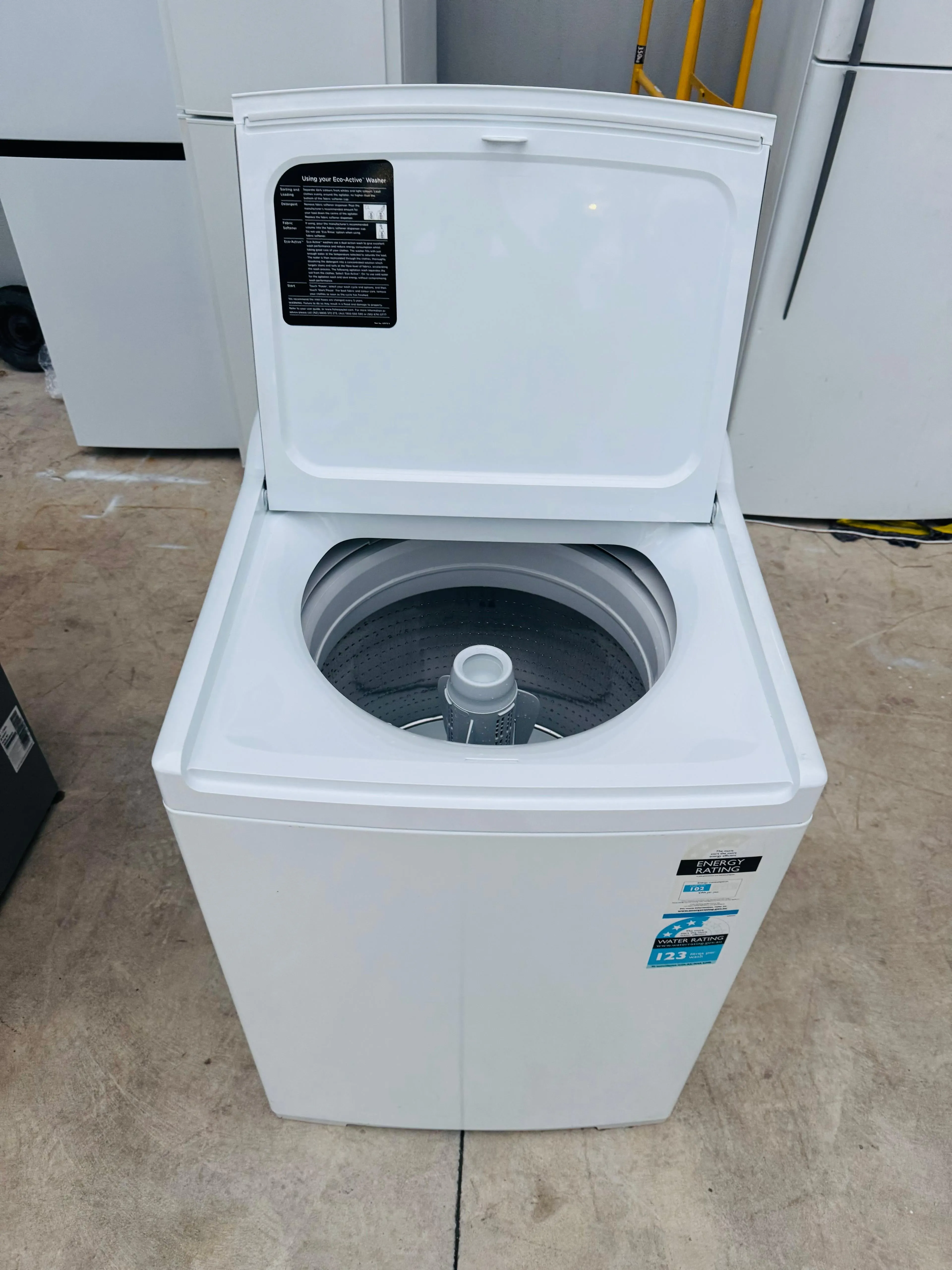 **FISHER & PAYKEL 10KGS TOP LOADER WASHING MACHINE**