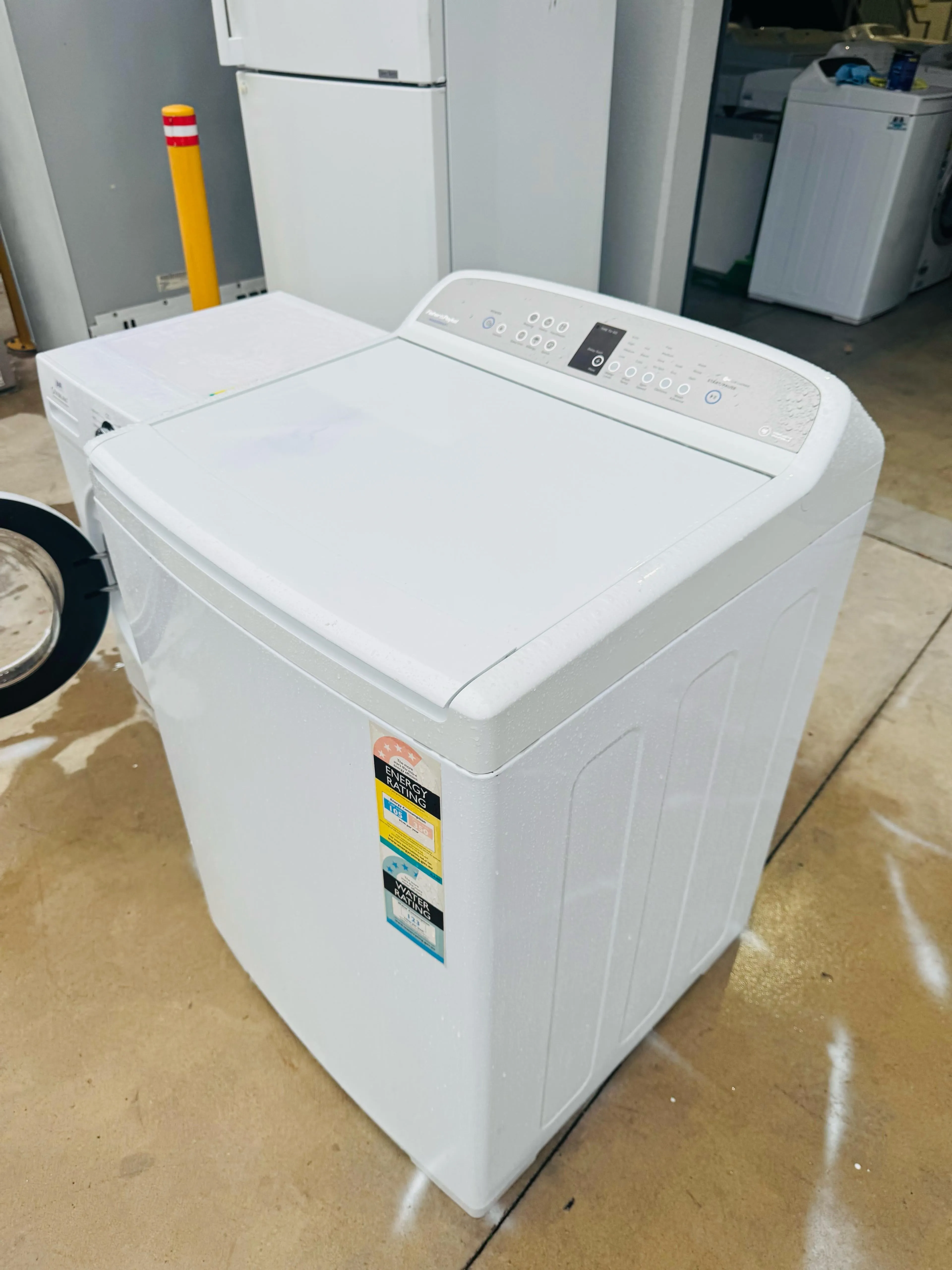 **FISHER & PAYKEL 10KGS TOP LOADER WASHING MACHINE**