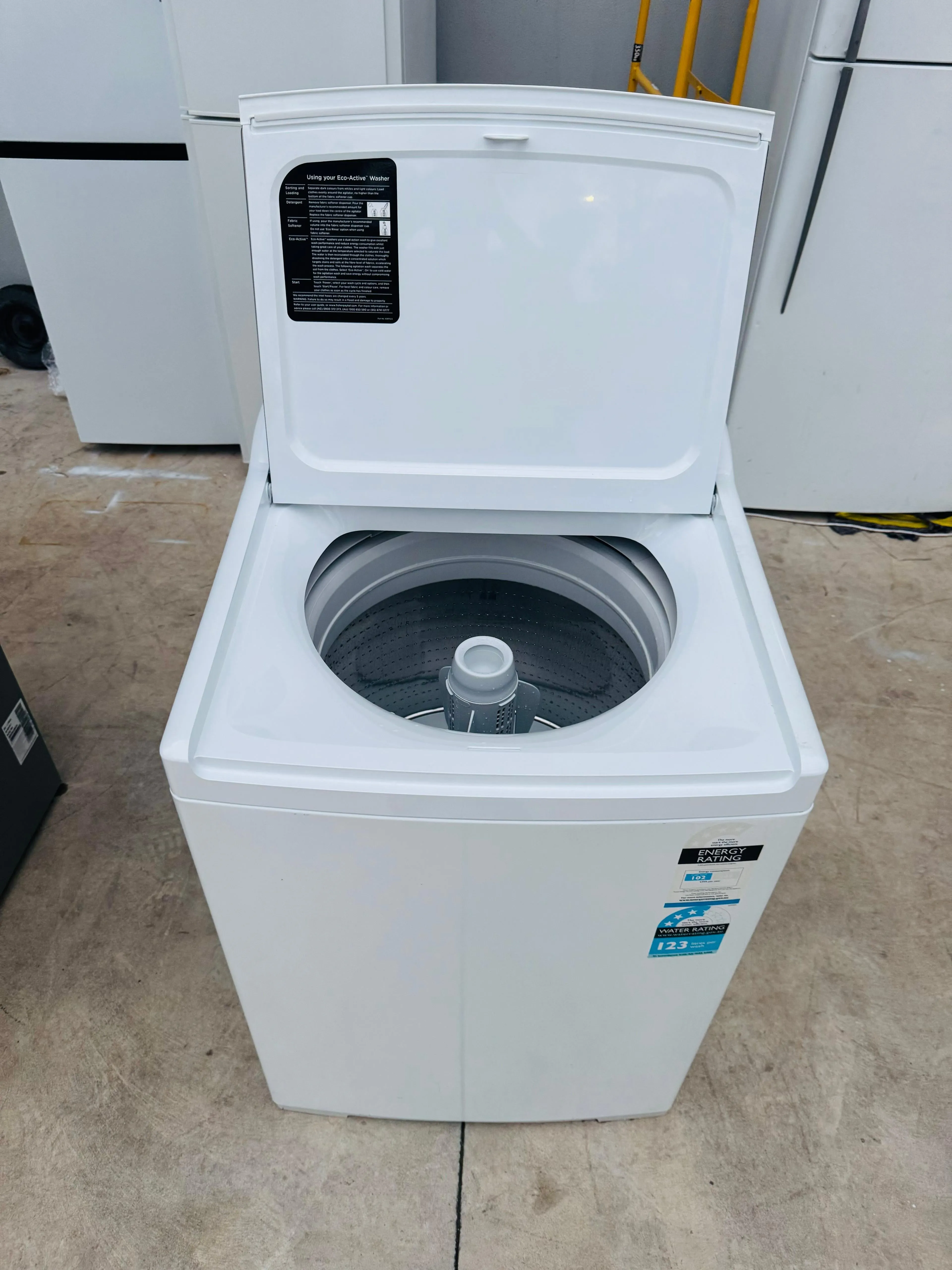 **FISHER & PAYKEL 10KGS TOP LOADER WASHING MACHINE**