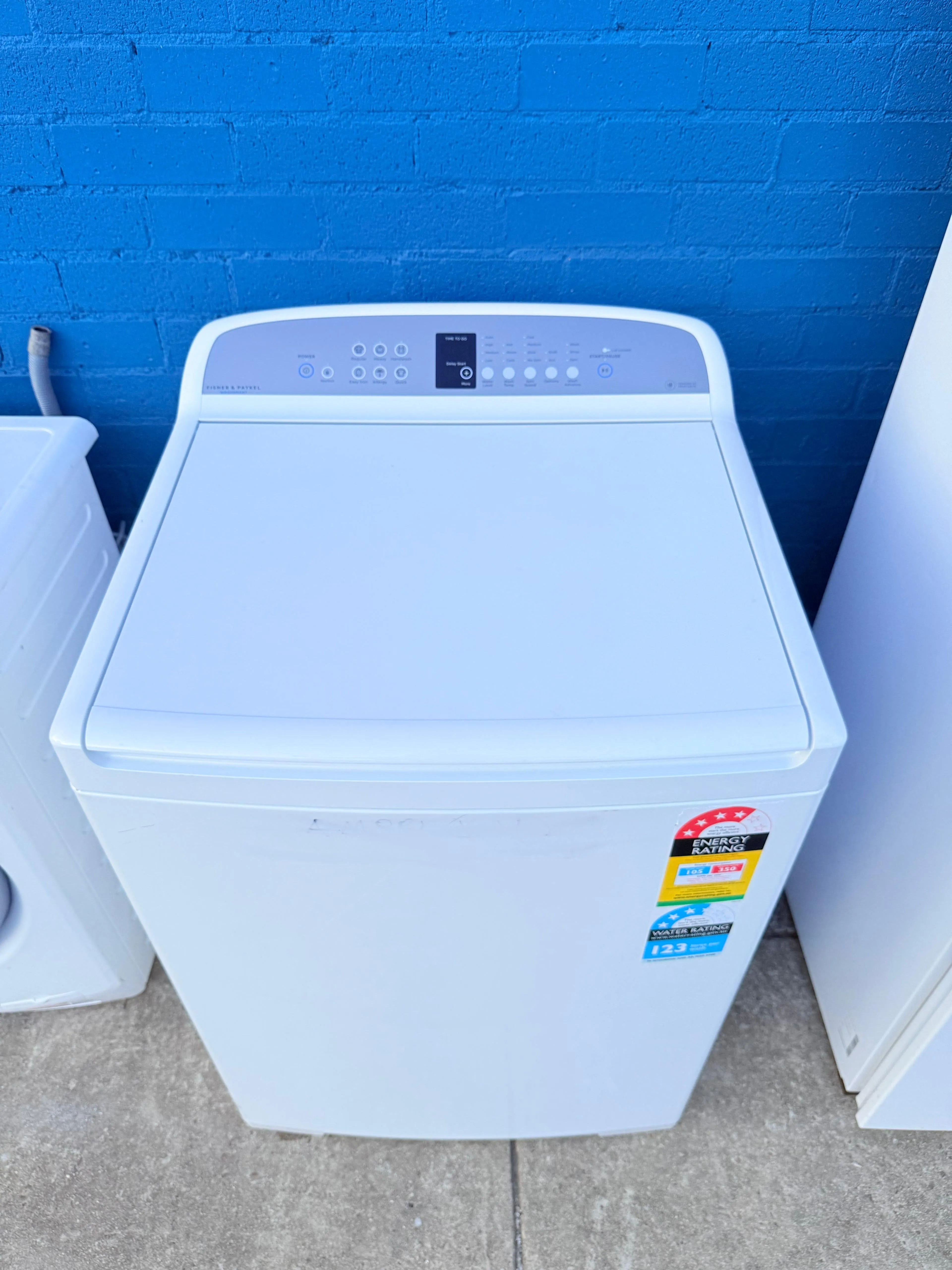 **FISHER & PAYKEL 10KGS TOP LOADER WASHING MACHINE**