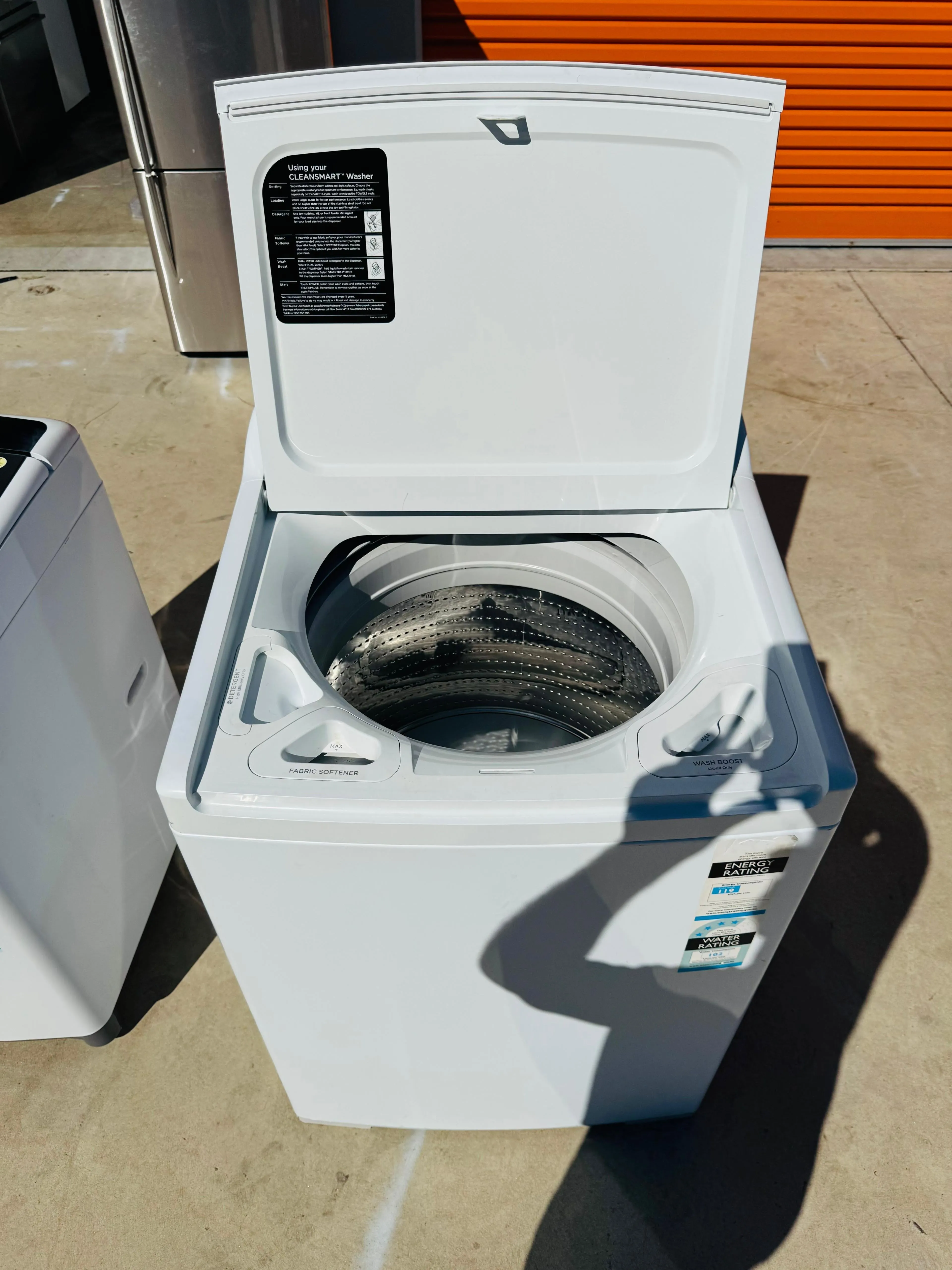 **FISHER & PAYKEL 10KGS TOP LOADER WASHING MACHINE**