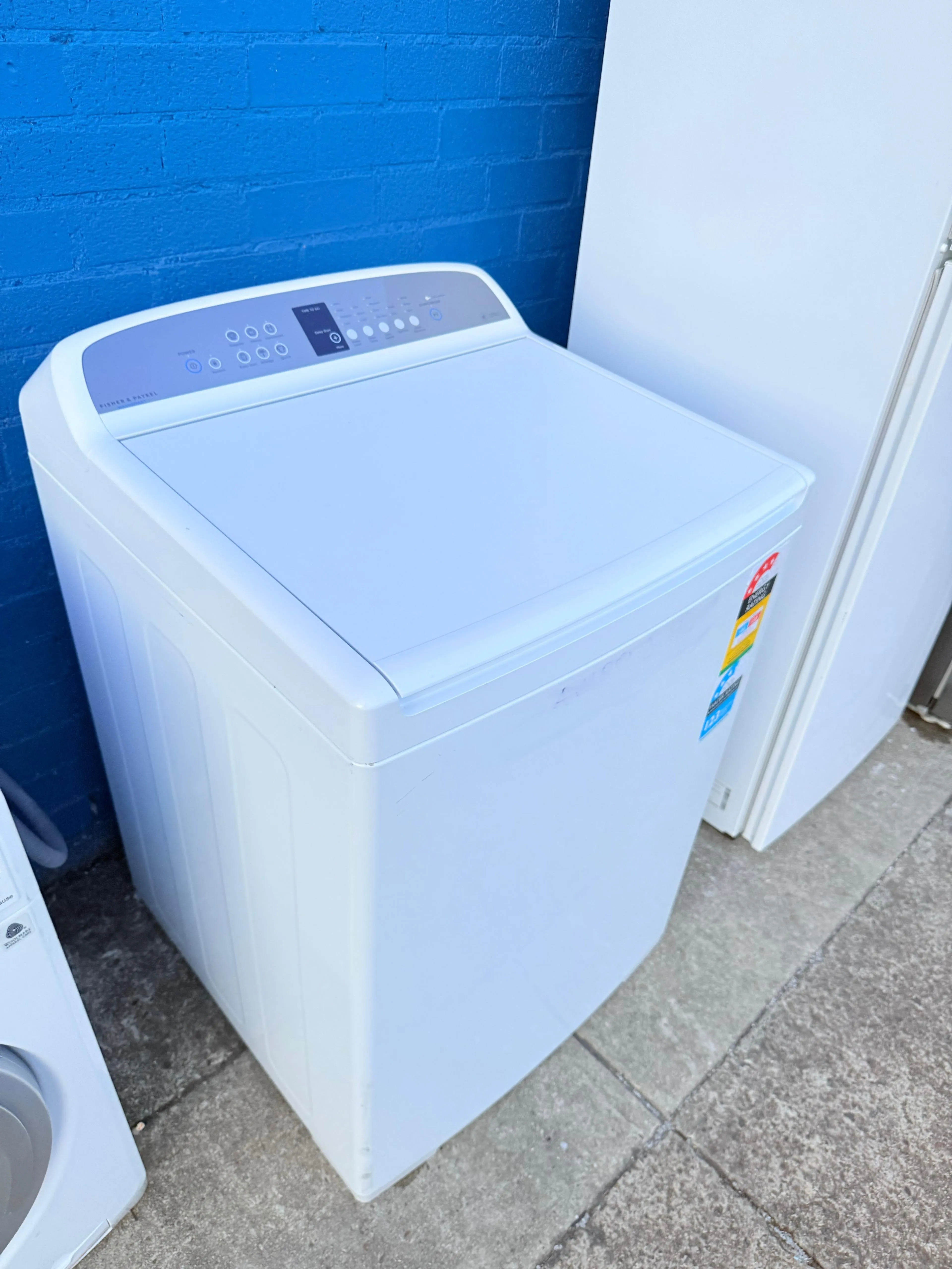 **FISHER & PAYKEL 10KGS TOP LOADER WASHING MACHINE**