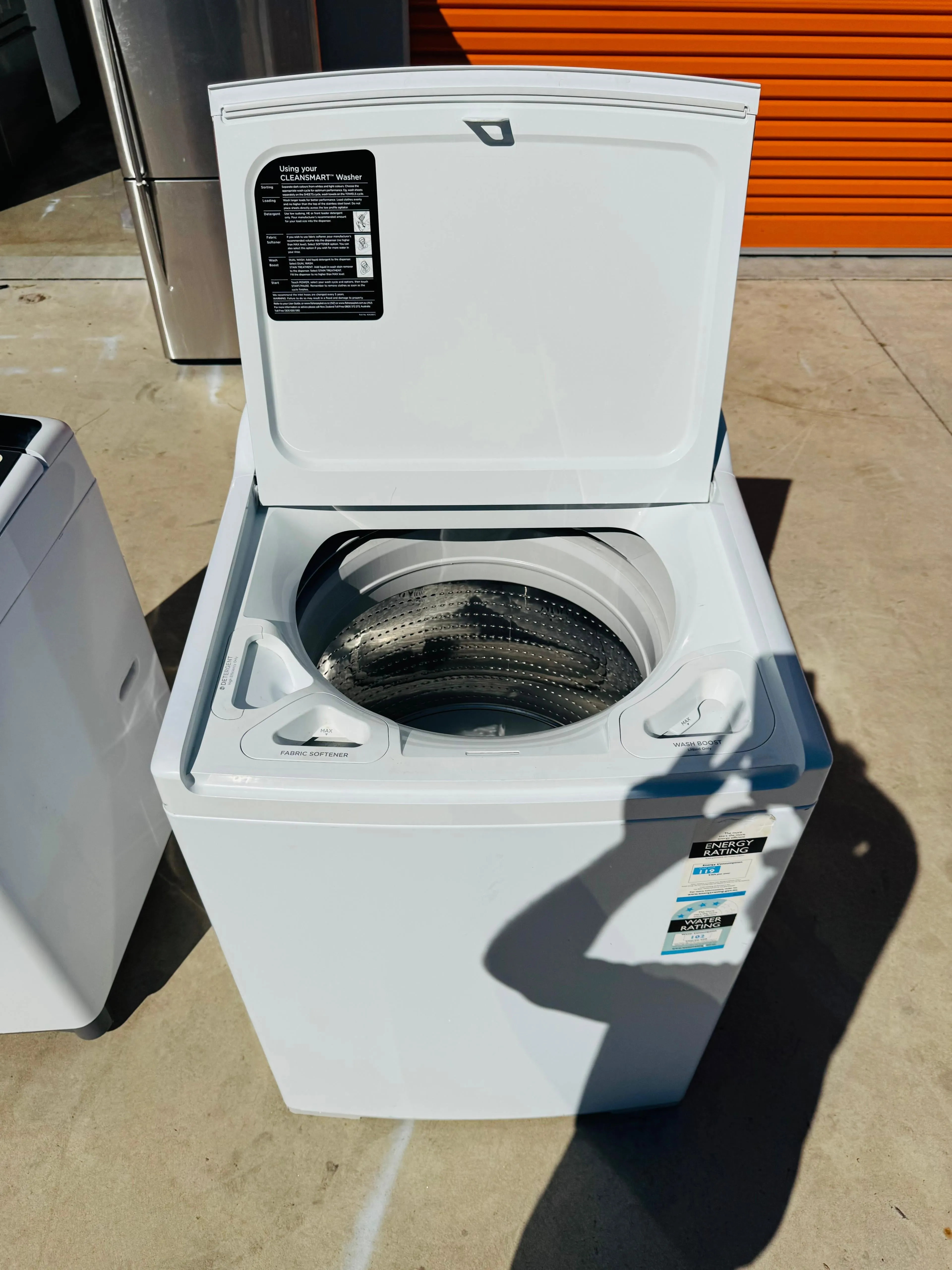 **FISHER & PAYKEL 10KGS TOP LOADER WASHING MACHINE**