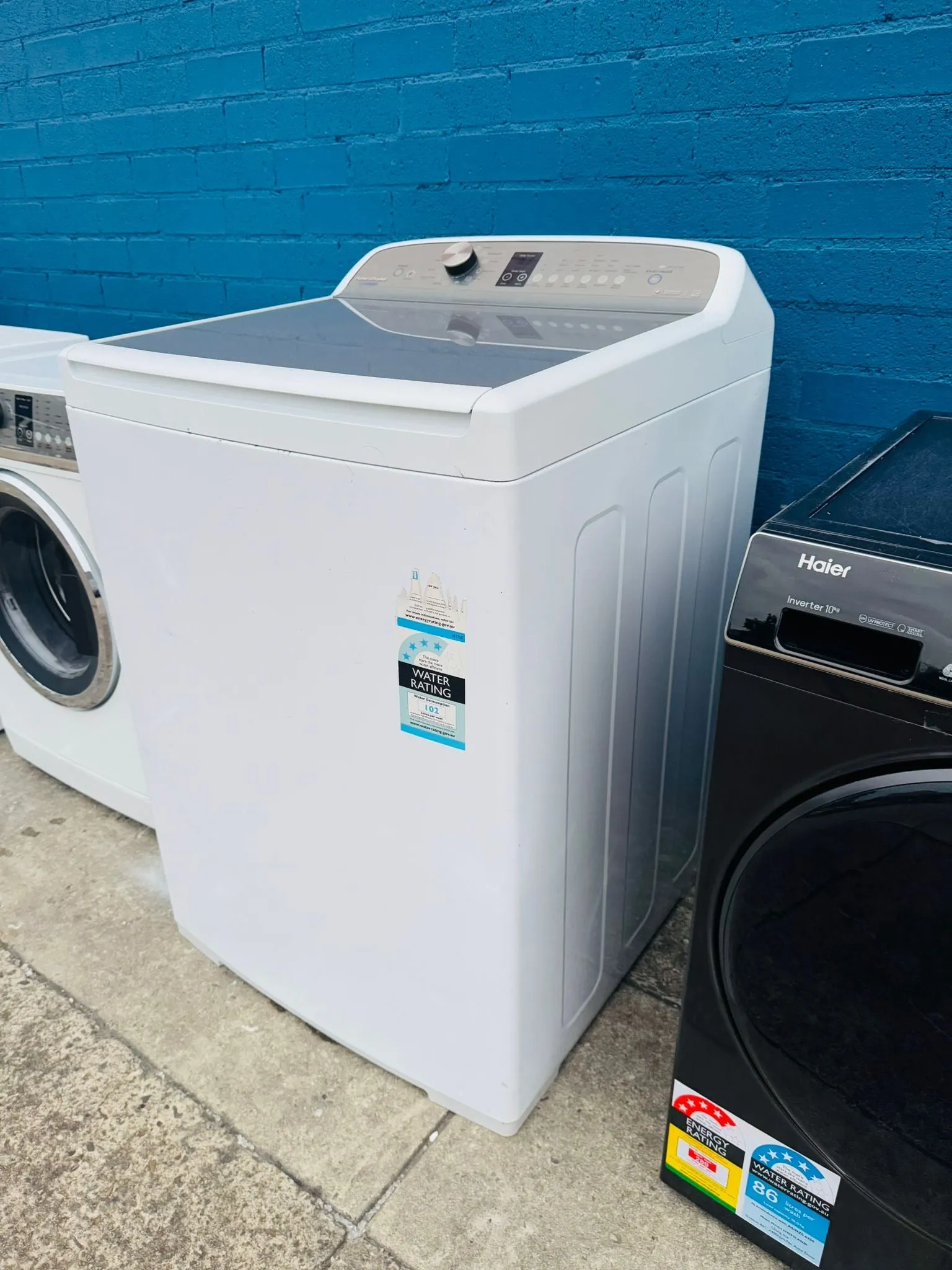 **FISHER & PAYKEL 10KGS TOP LOADER WASHING MACHINE**