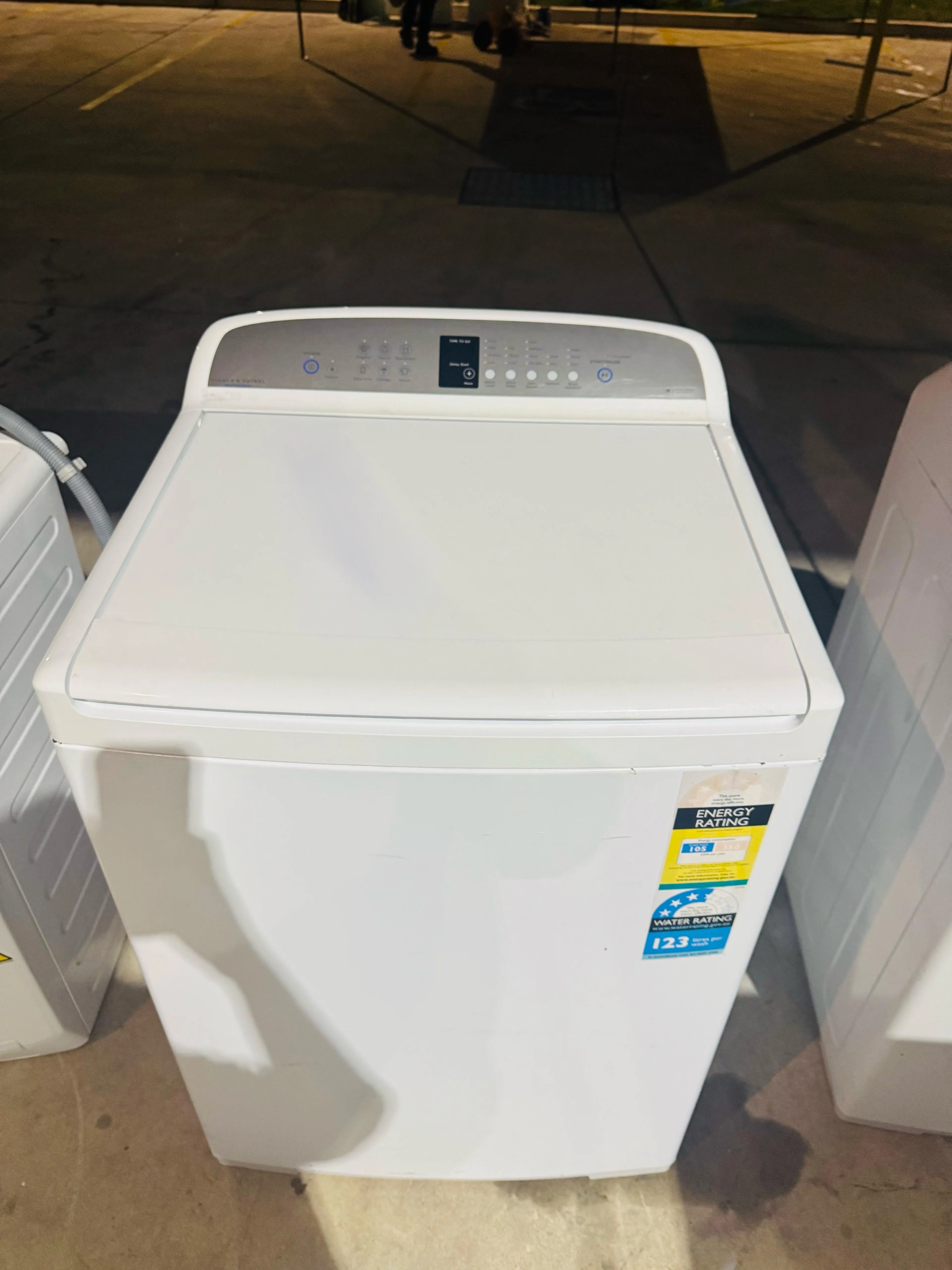 **FISHER & PAYKEL 10KGS TOP LOADER WASHING MACHINE**