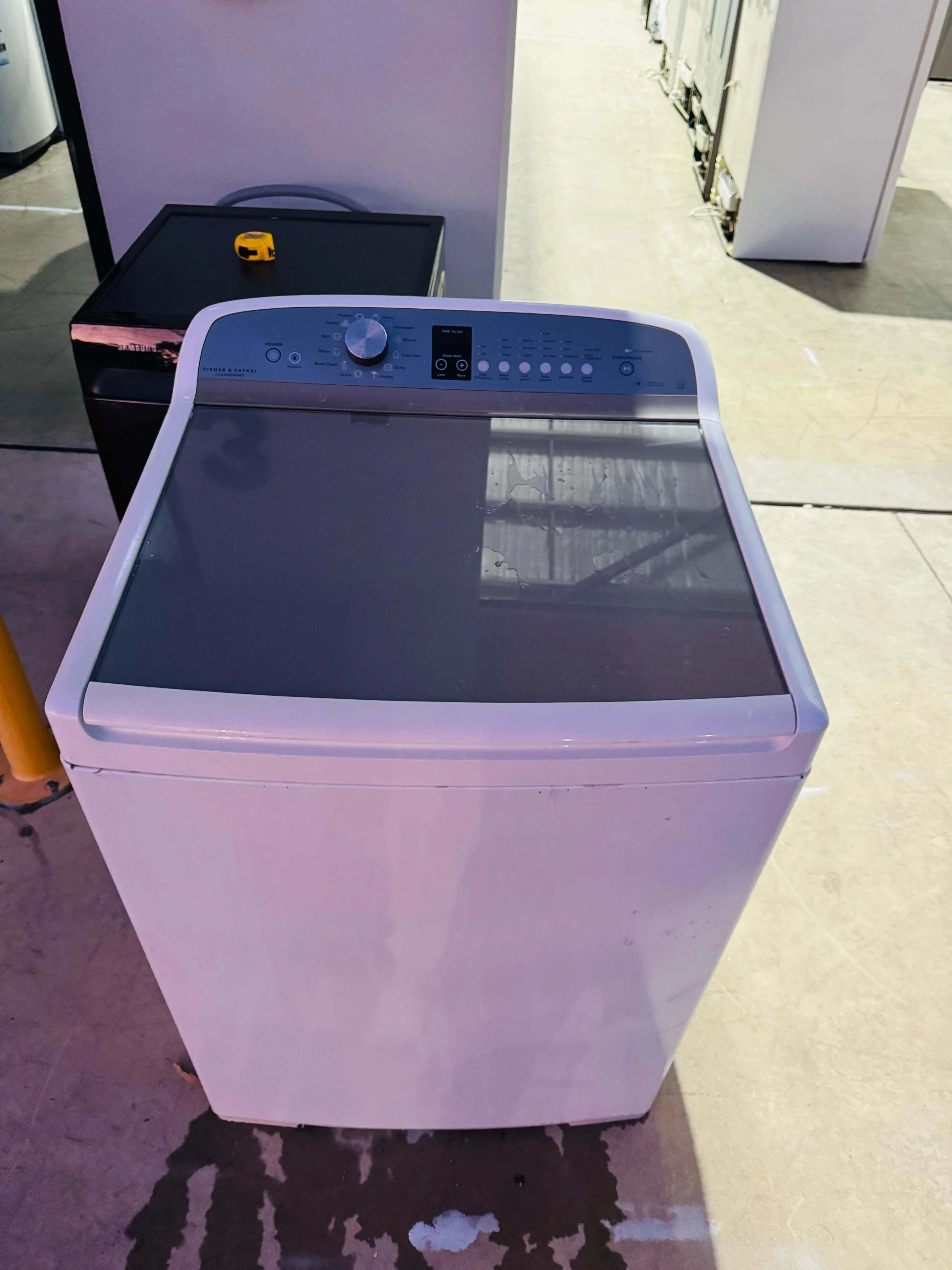 **FISHER & PAYKEL 10KGS TOP LOADER WASHING MACHINE**