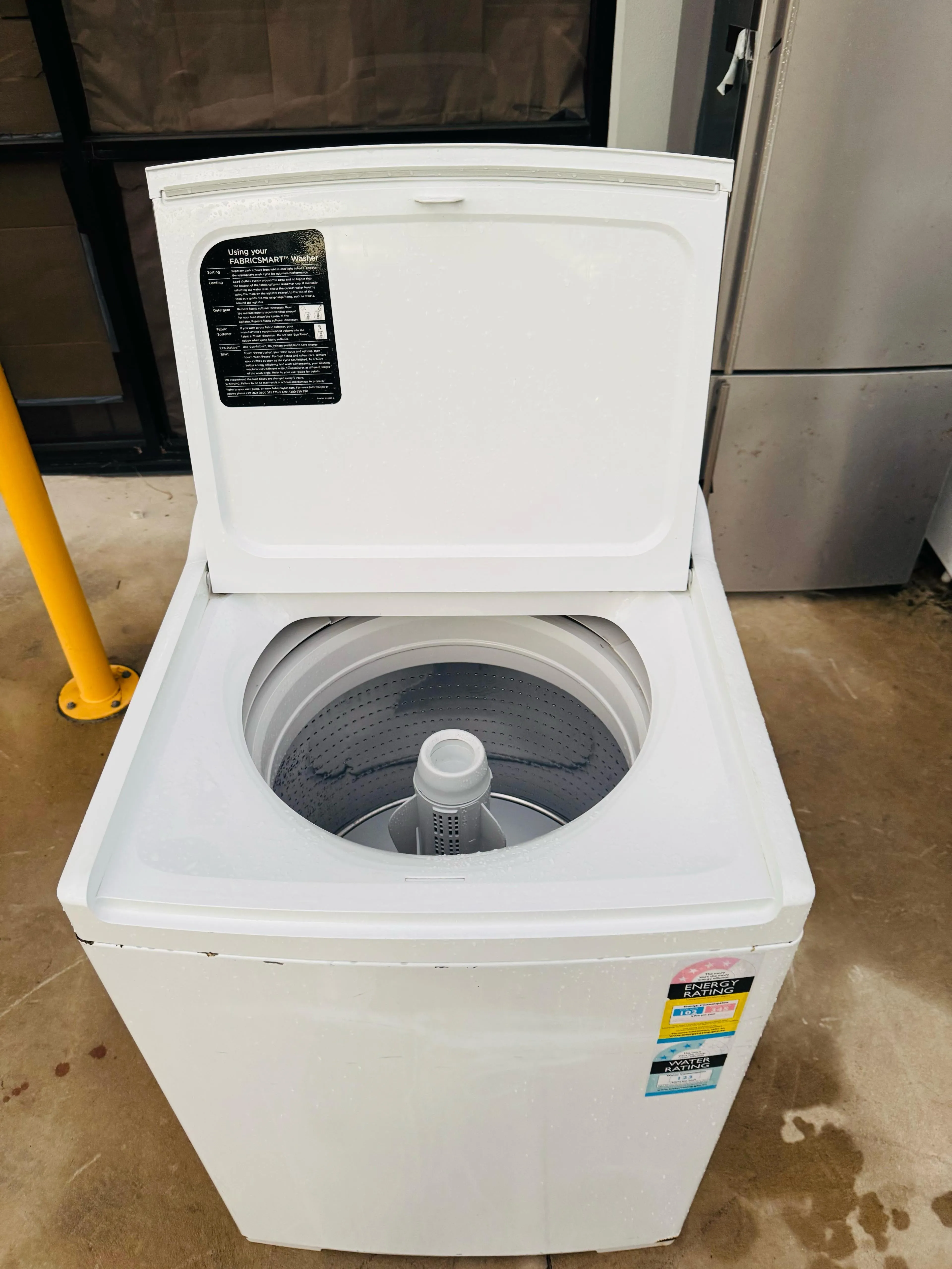 **FISHER & PAYKEL 10KGS TOP LOADER WASHING MACHINE**