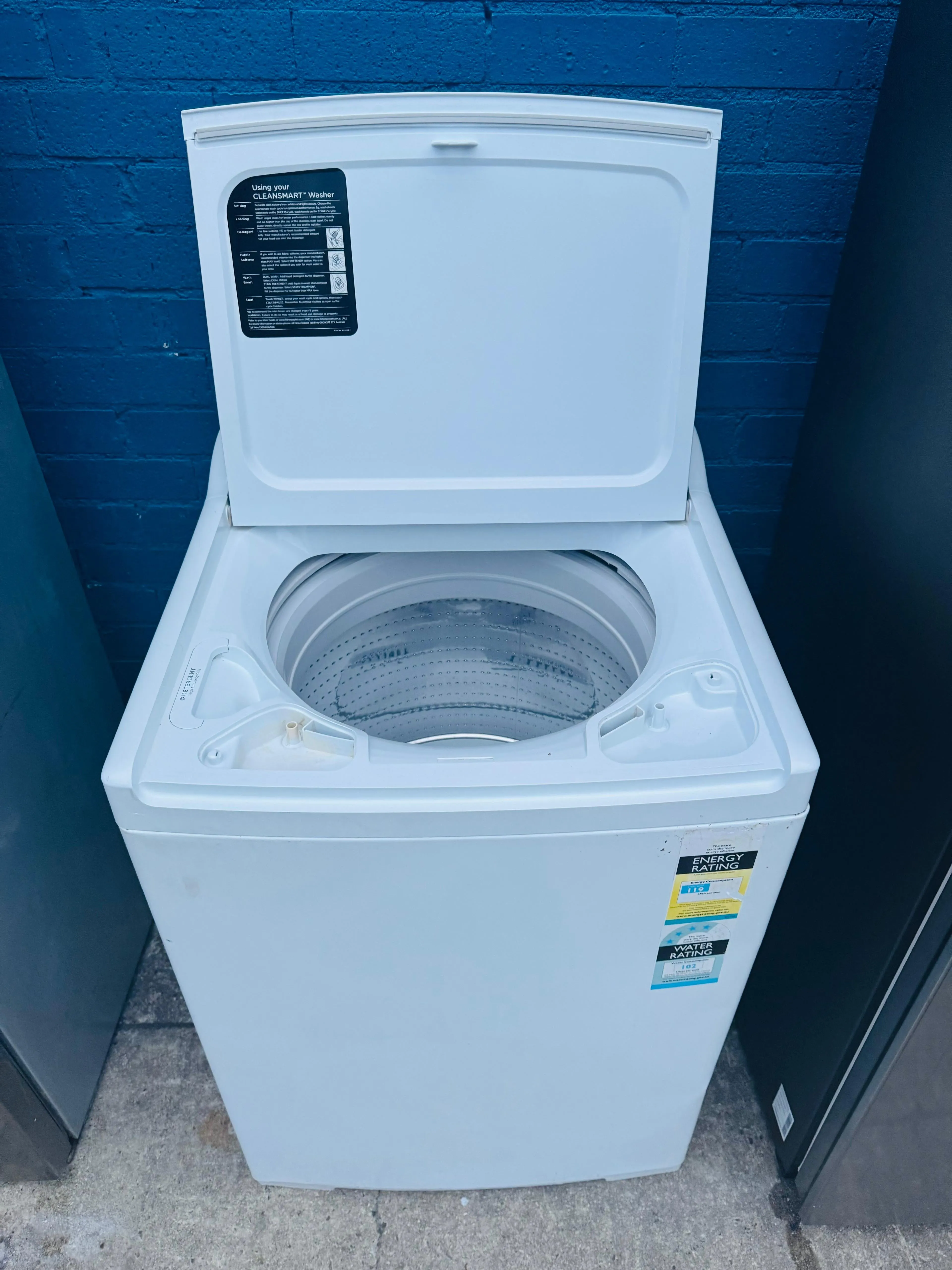 **FISHER & PAYKEL 10KGS TOP LOADER WASHING MACHINE**