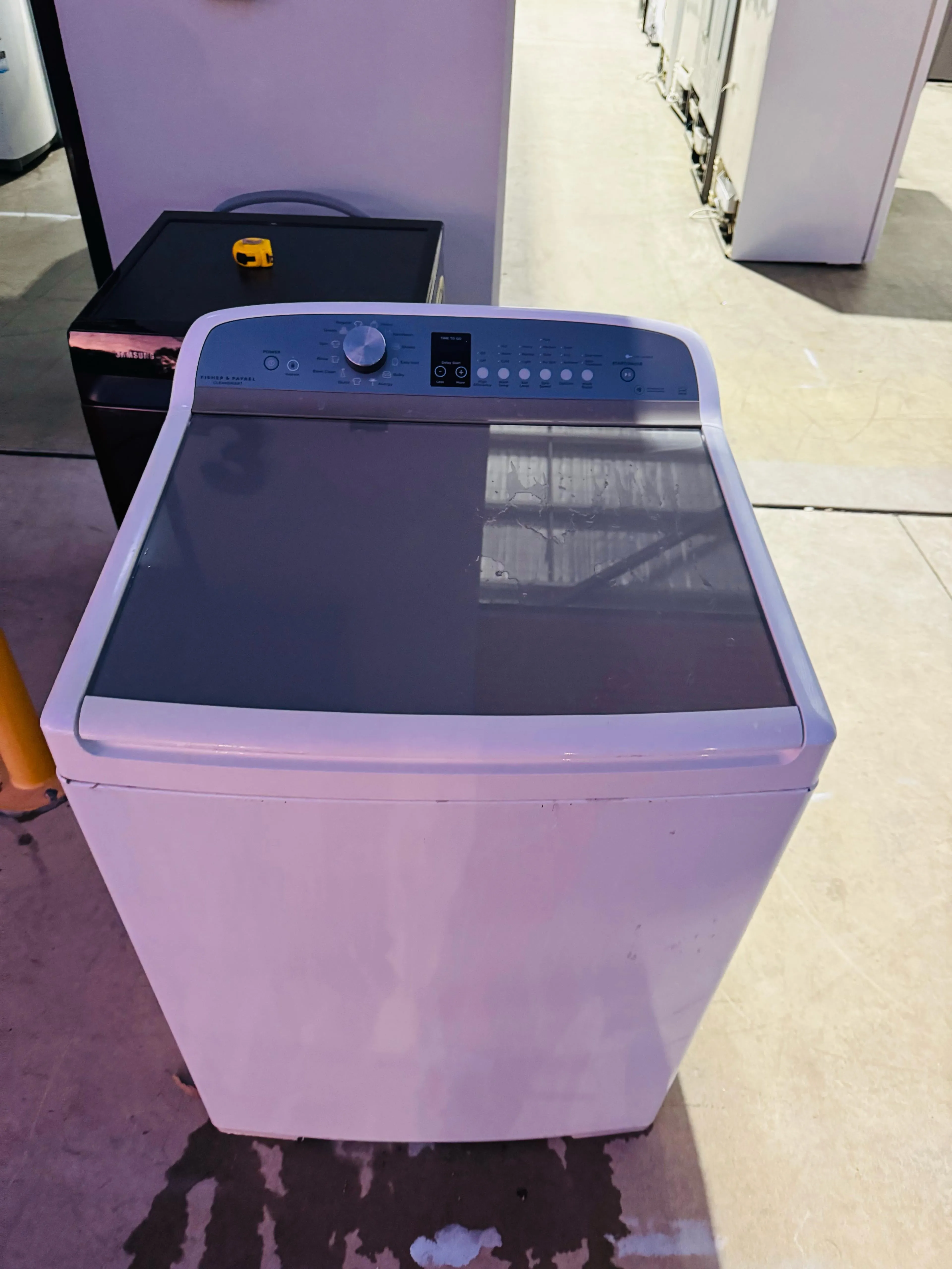 **FISHER & PAYKEL 10KGS TOP LOADER WASHING MACHINE**