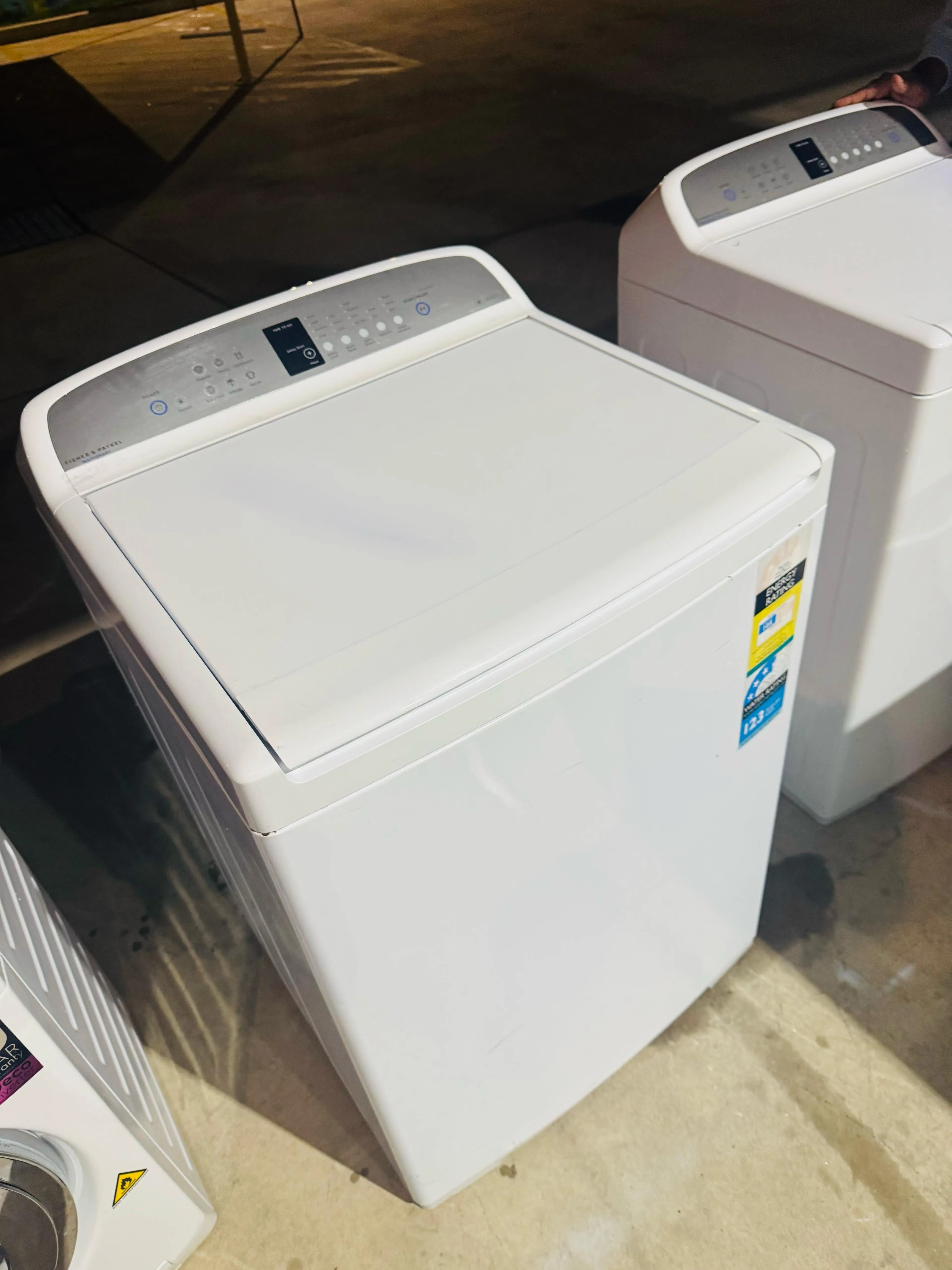 **FISHER & PAYKEL 10KGS TOP LOADER WASHING MACHINE**
