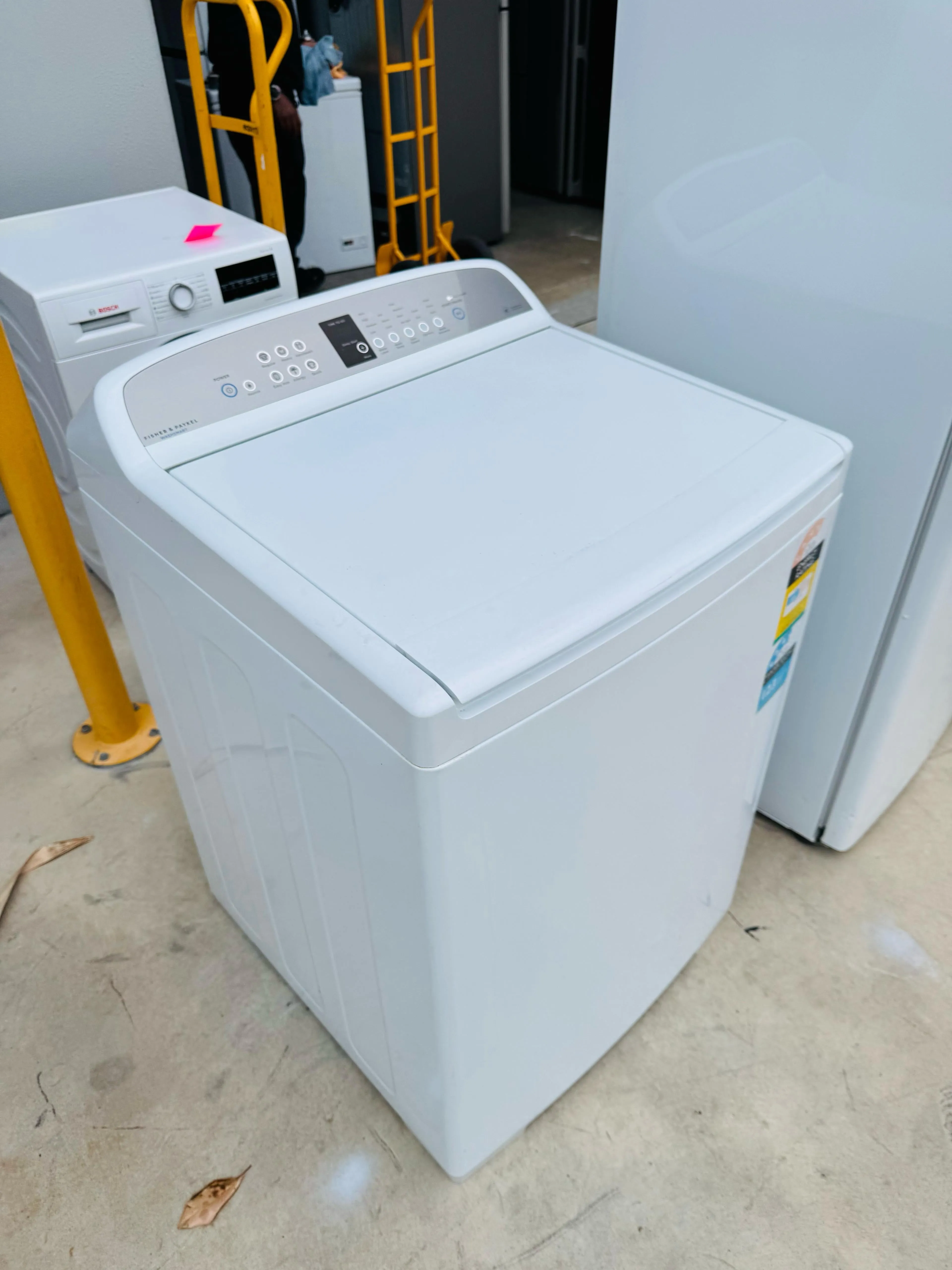 **FISHER & PAYKEL 10KGS TOP LOADER WASHING MACHINE**