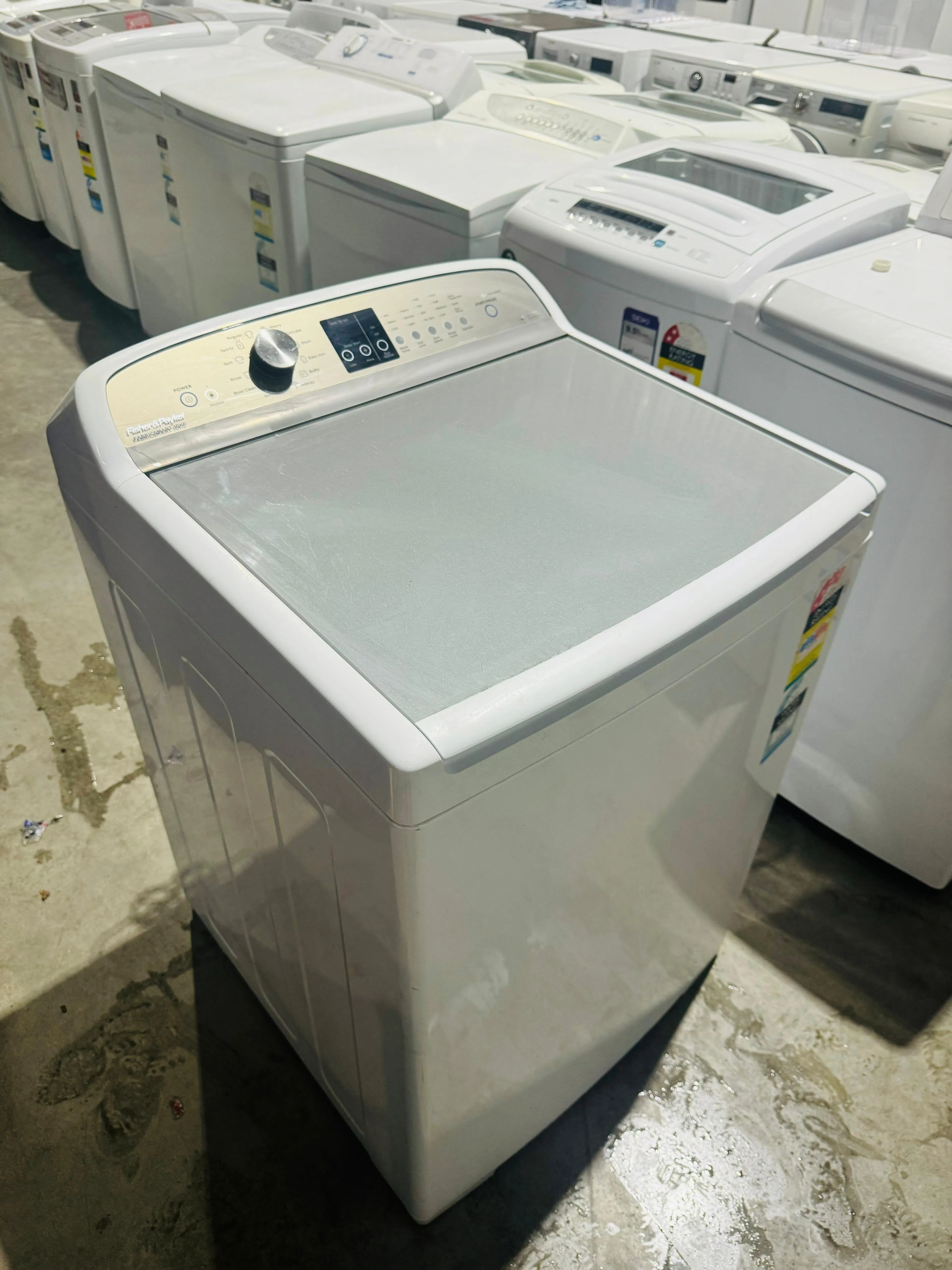 **FISHER & PAYKEL 10KGS TOP LOADER WASHING MACHINE**