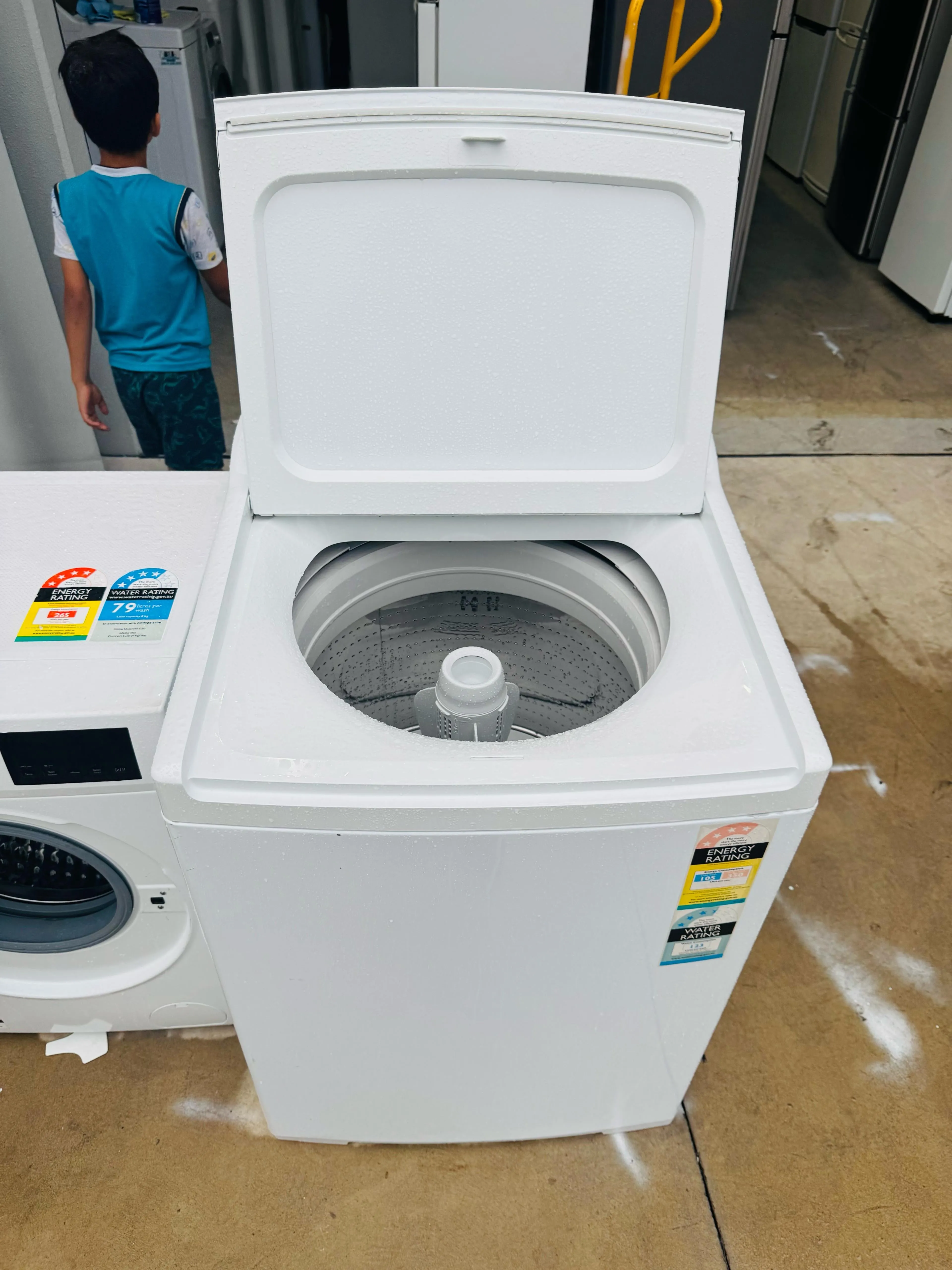 **FISHER & PAYKEL 10KGS TOP LOADER WASHING MACHINE**