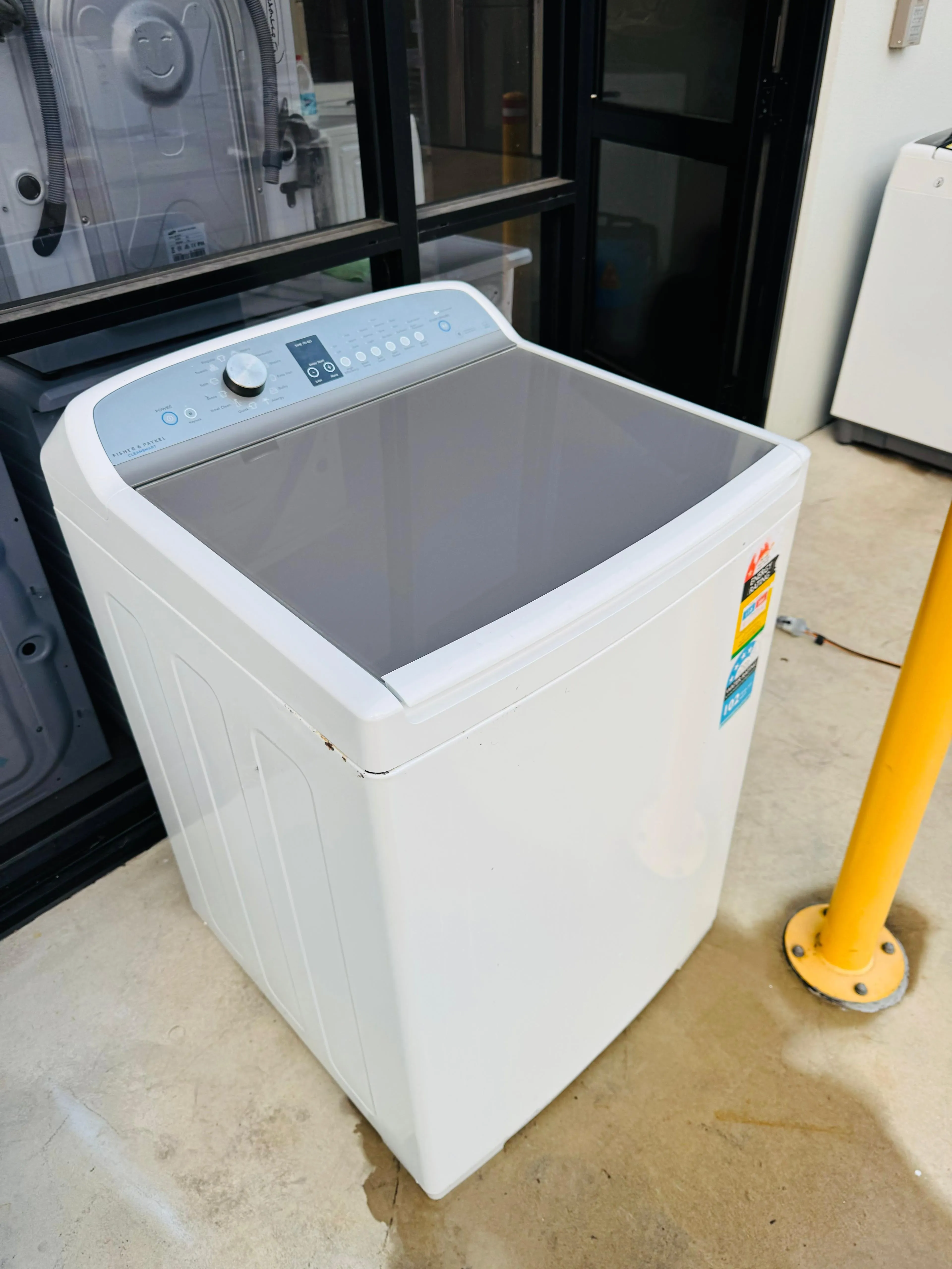 **FISHER & PAYKEL 10KGS TOP LOADER WASHING MACHINE**