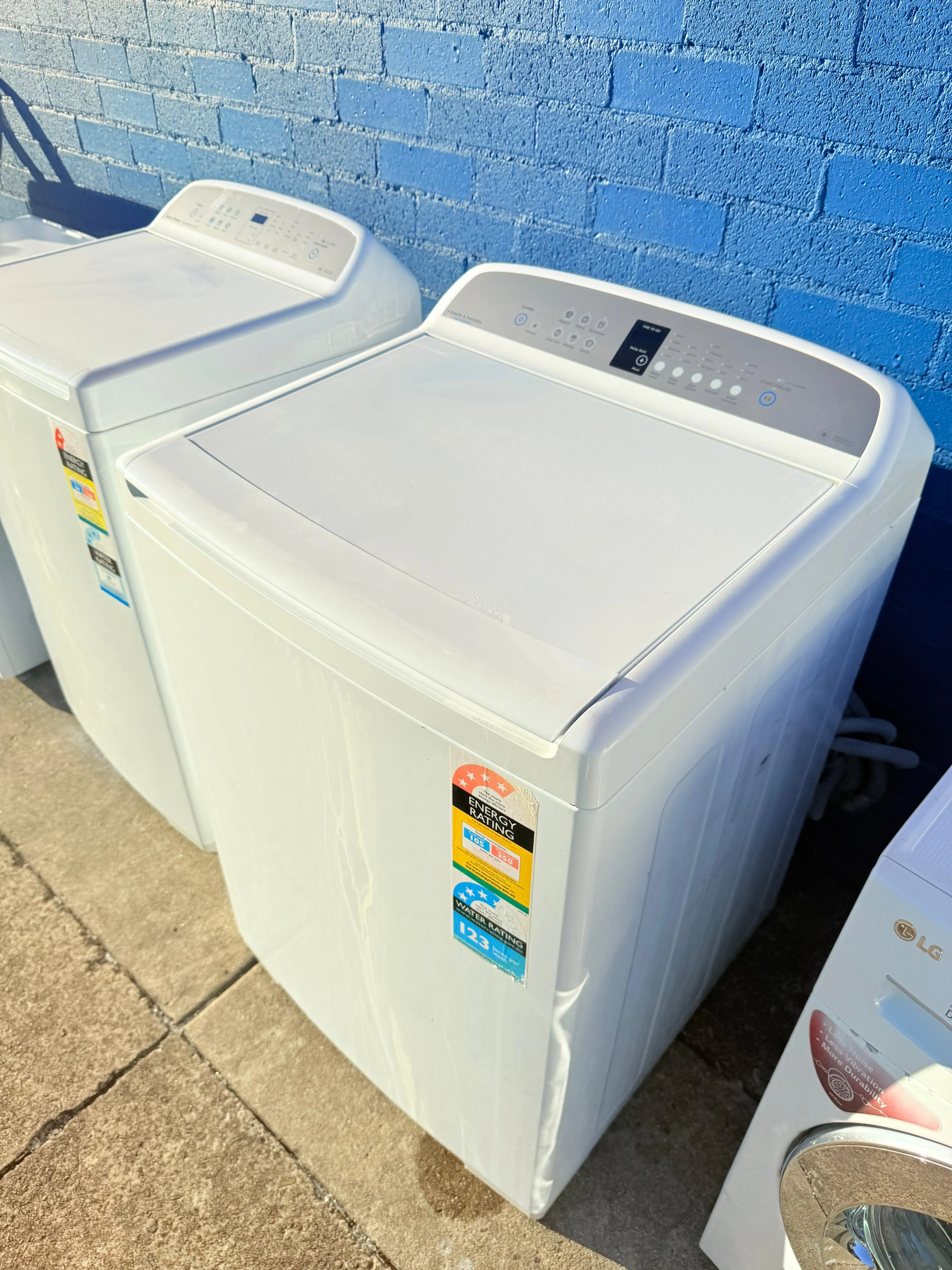 **FISHER & PAYKEL 10KGS TOP LOADER WASHING MACHINE**