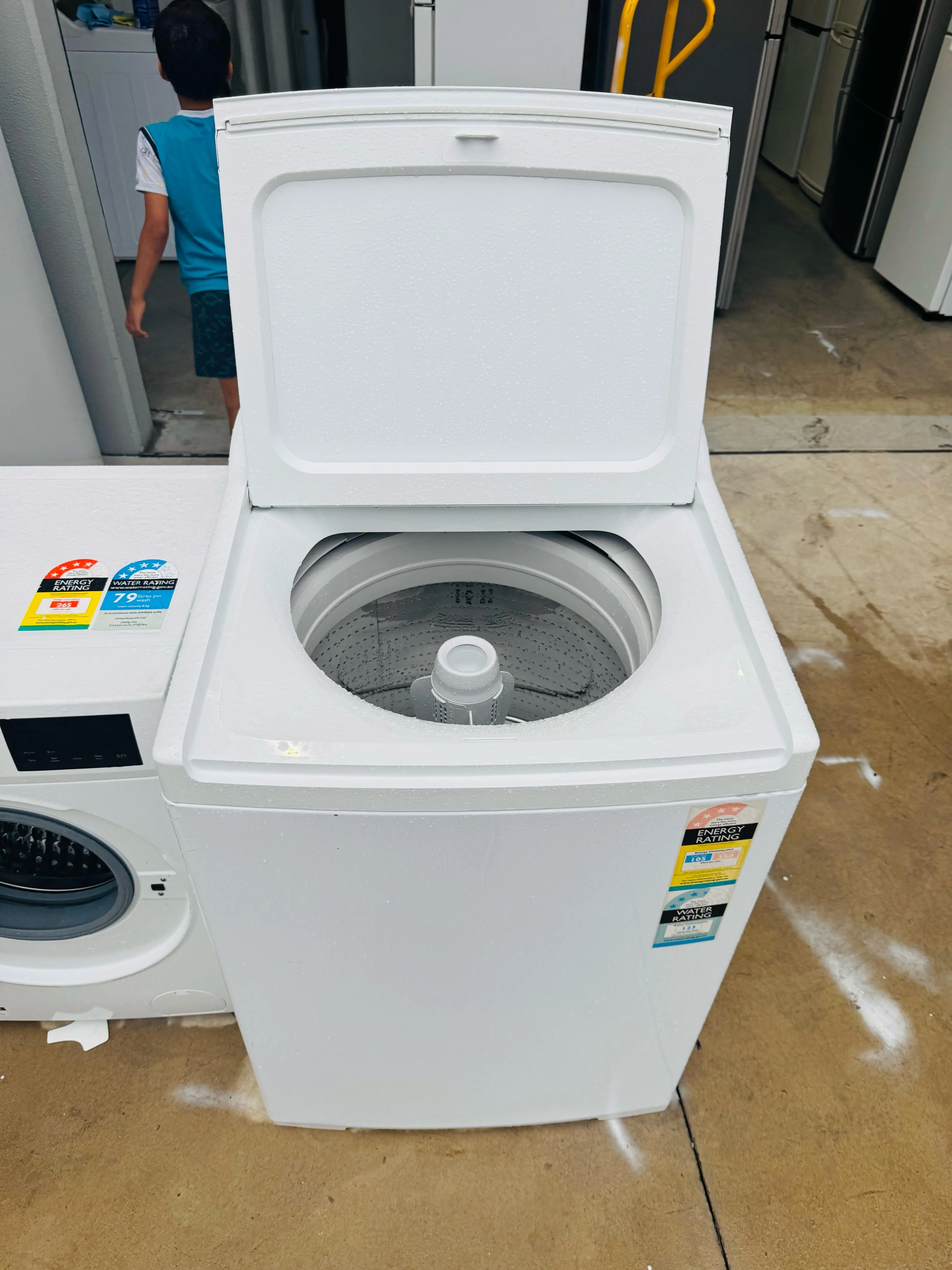 **FISHER & PAYKEL 10KGS TOP LOADER WASHING MACHINE**