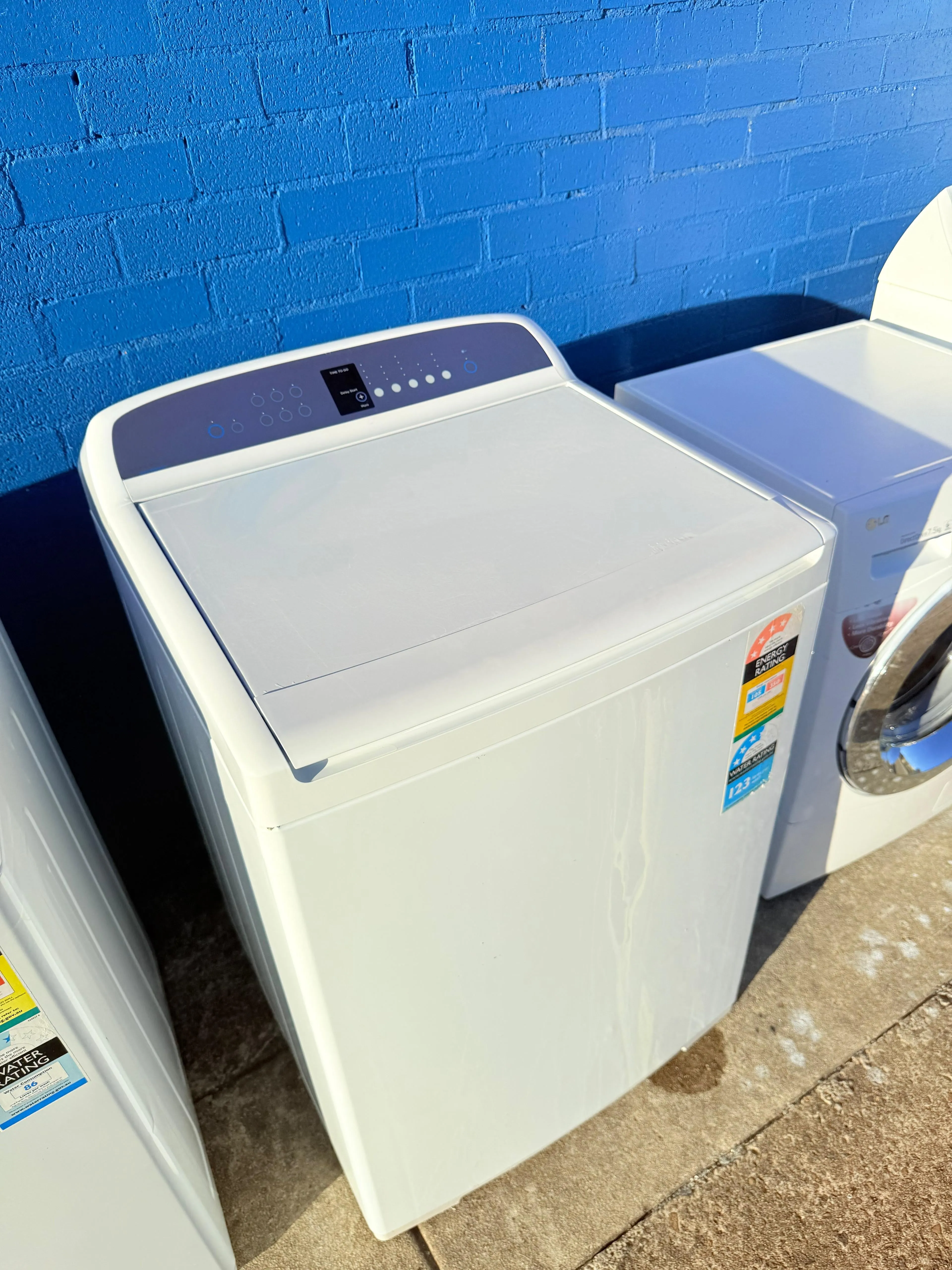 **FISHER & PAYKEL 10KGS TOP LOADER WASHING MACHINE**